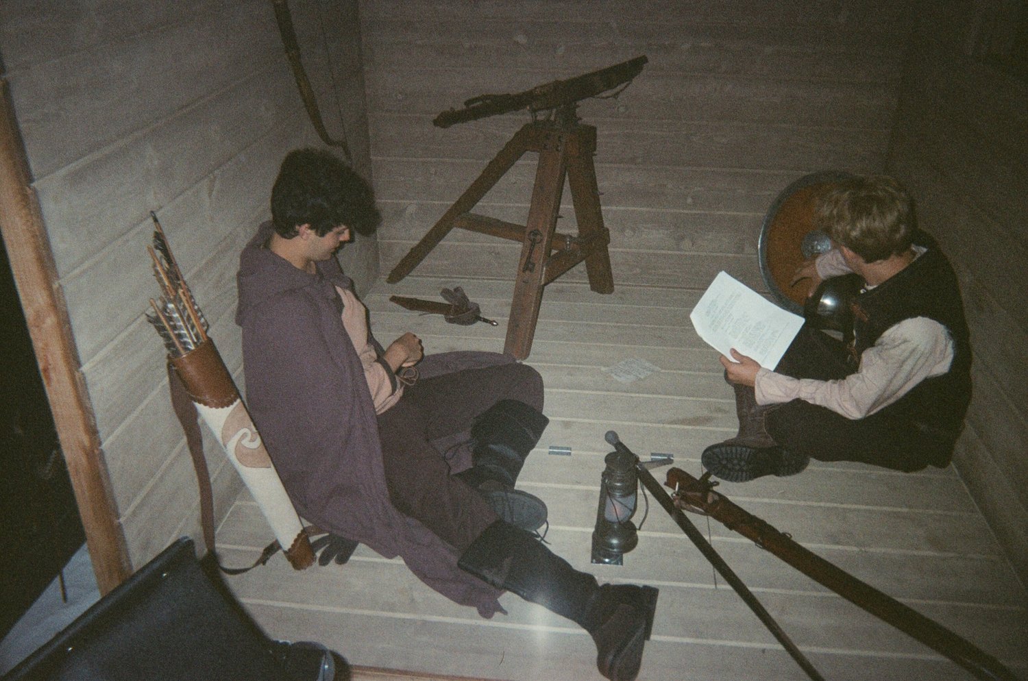 On set