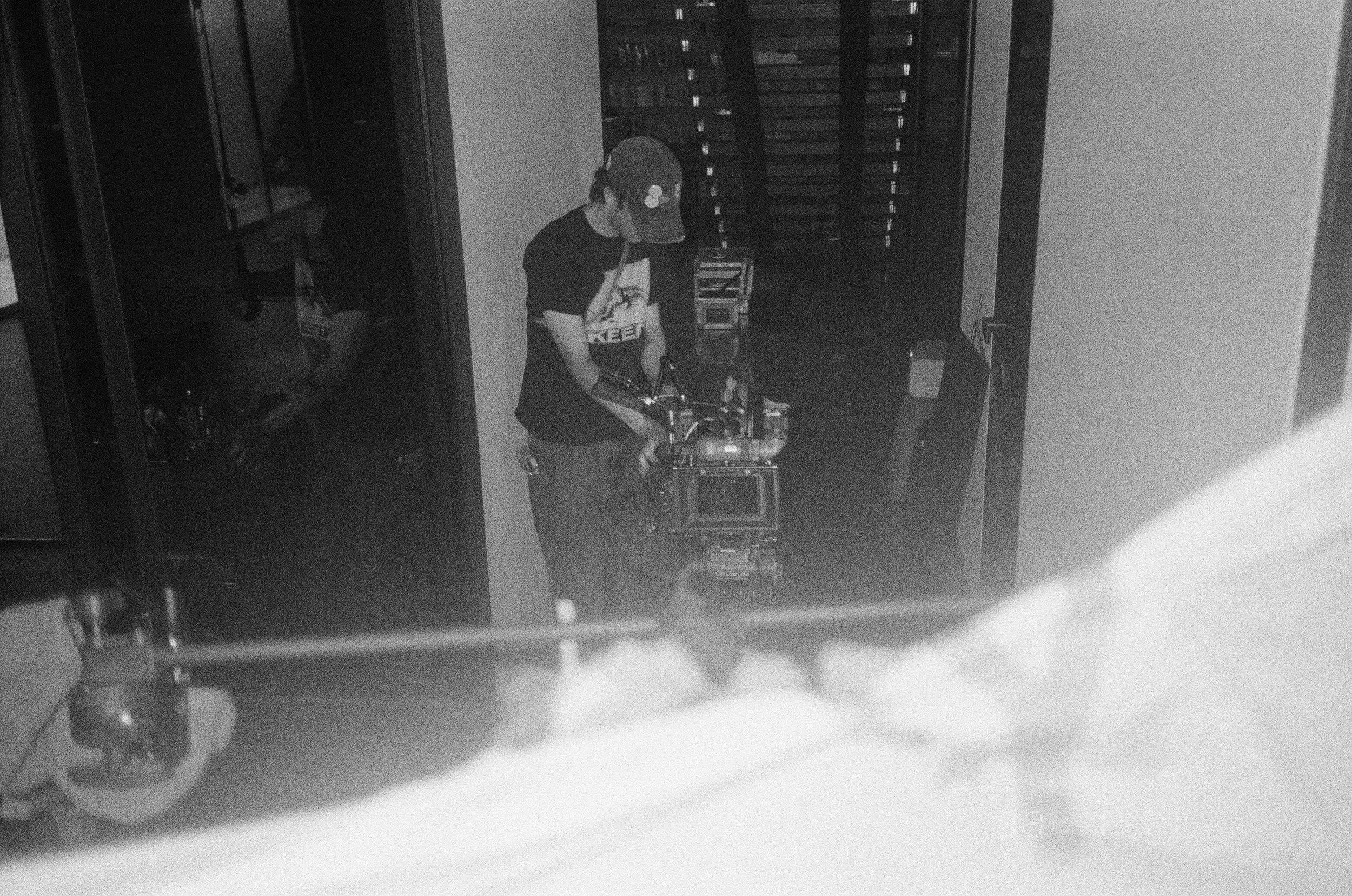Olympus AF-1. Ilford HP5. Built-in 35mm f2.8.