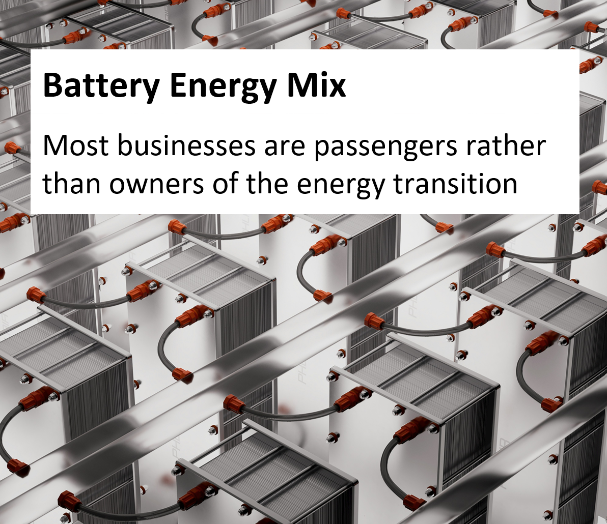 Australia is building the energy system of the future. Most businesses that rely on it are merely passengers.