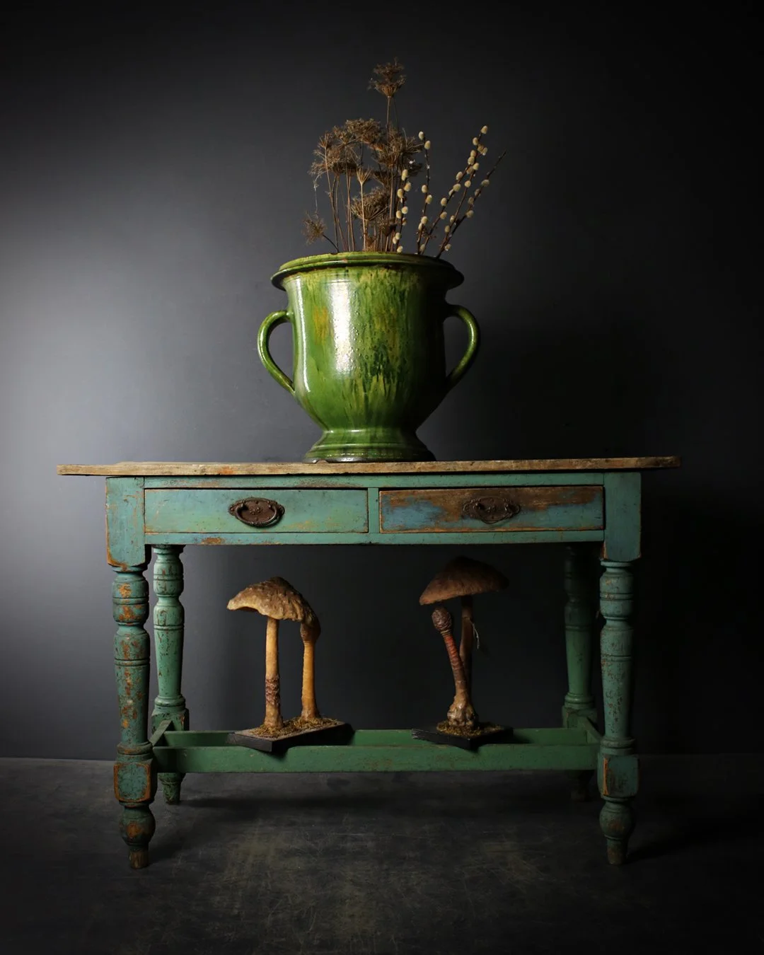 Rustic_Green_2_Drawer_Console_Table_2.jpg