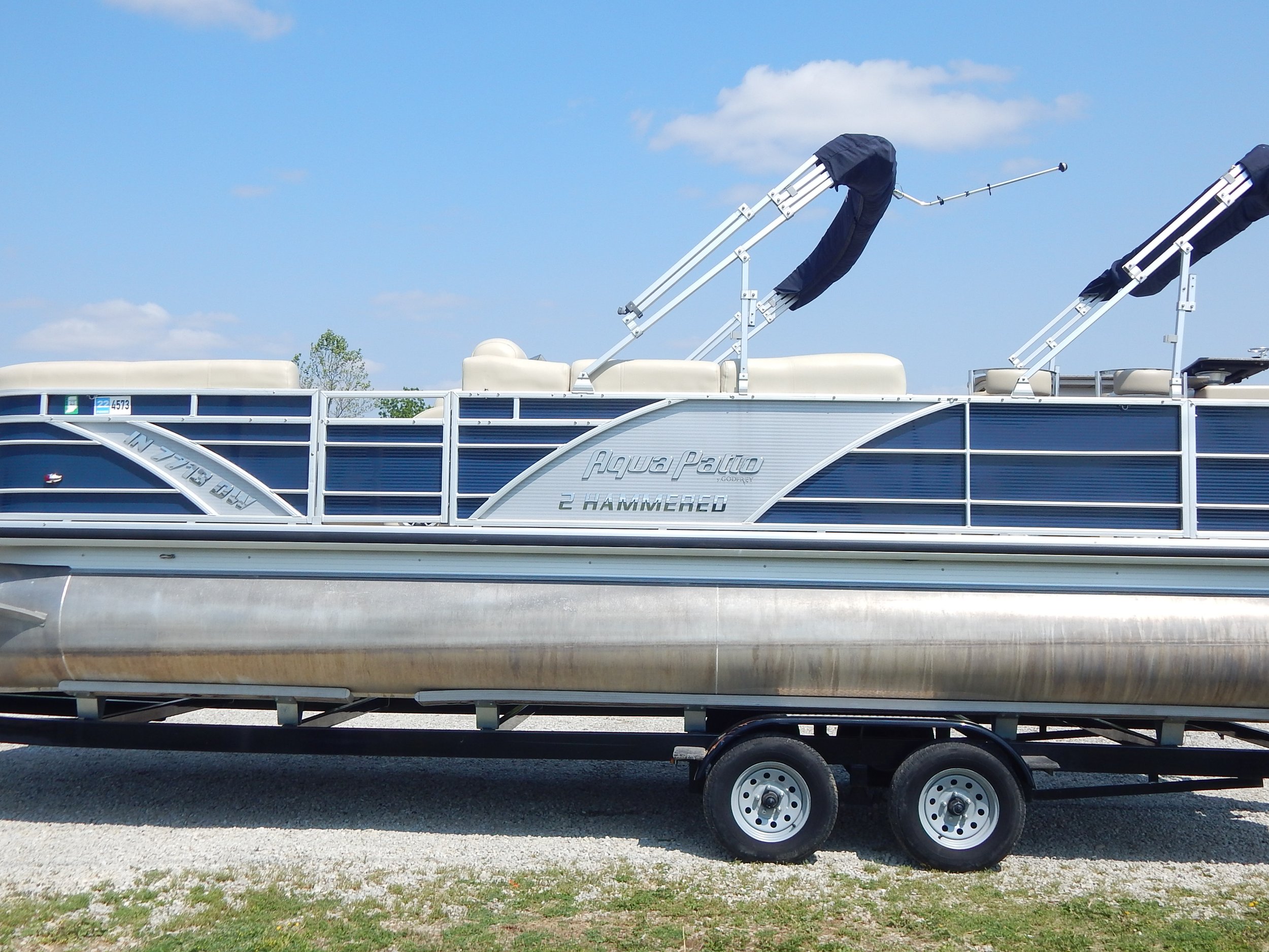 2016 Aqua Patio Pontoon — Mike and Daves Pro Marine