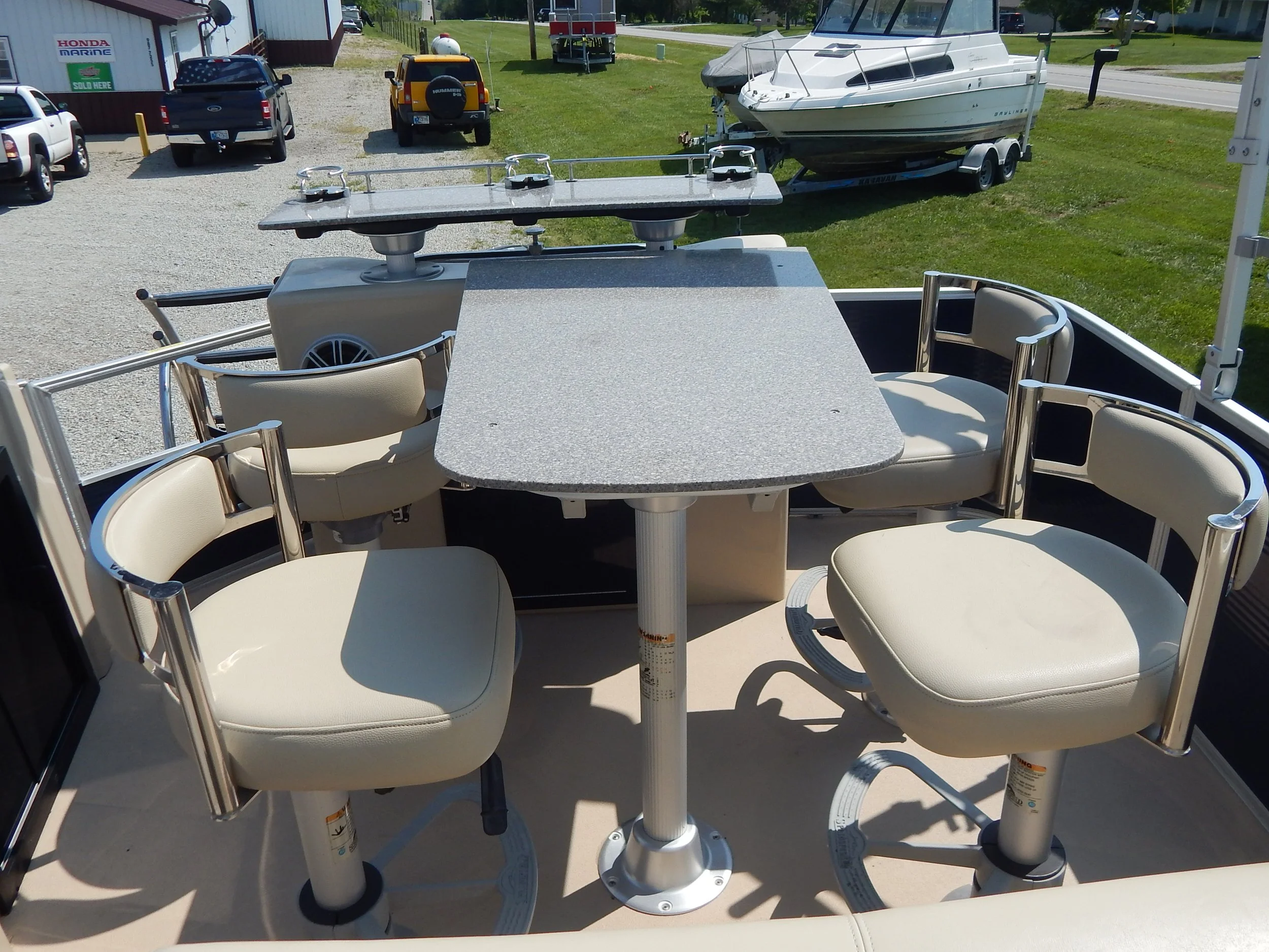 2016 Aqua Patio Pontoon — Mike and Daves Pro Marine