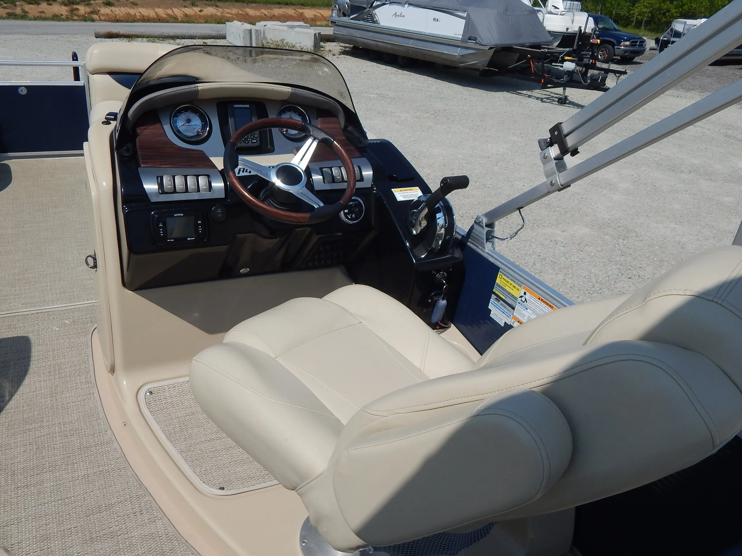 2016 Aqua Patio Pontoon — Mike and Daves Pro Marine
