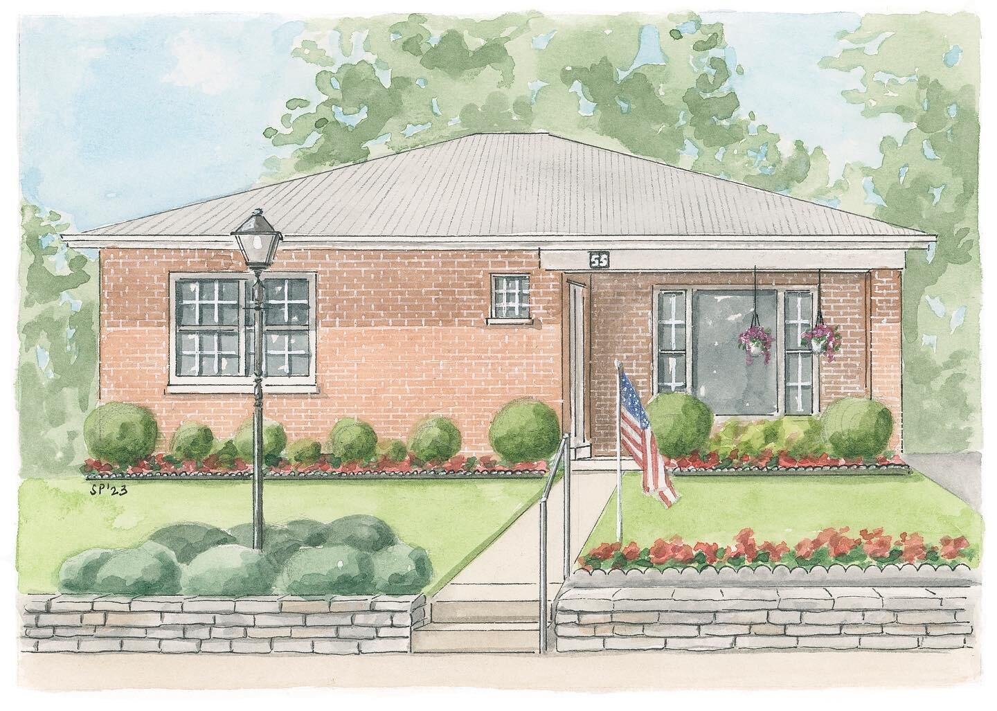 My first 5x7 home portrait! Should I start offering this size? 😍

#watercolorpainting #watercolorhouse #watercolourillustrations #watercolorhouseportrait #watercolorartist #shoplocalcincinnati #cincinnatiartist