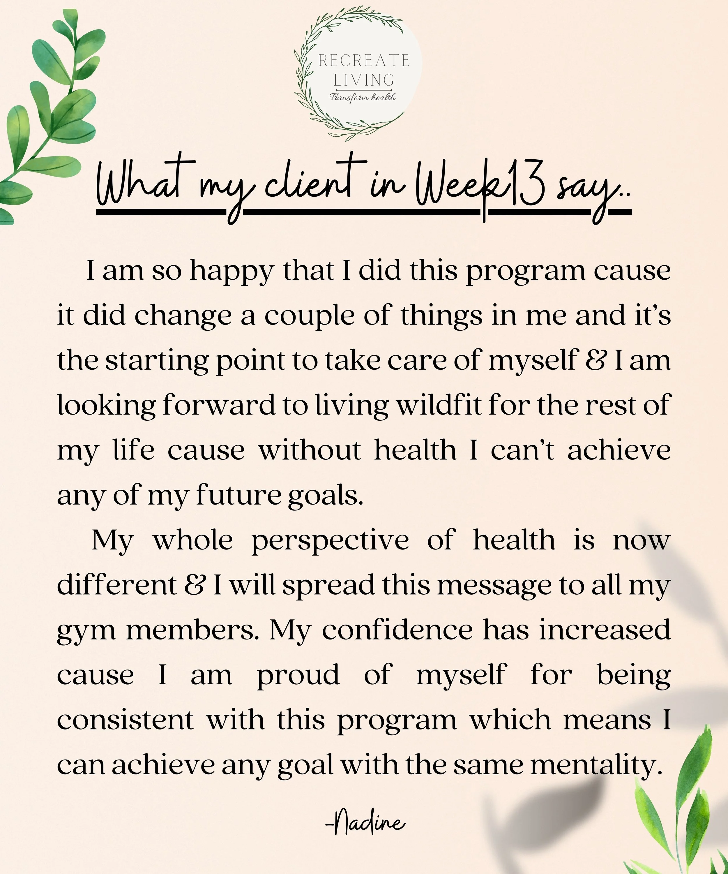 Non-scale Victories of my Client- Nadine in Week8 (1).jpg