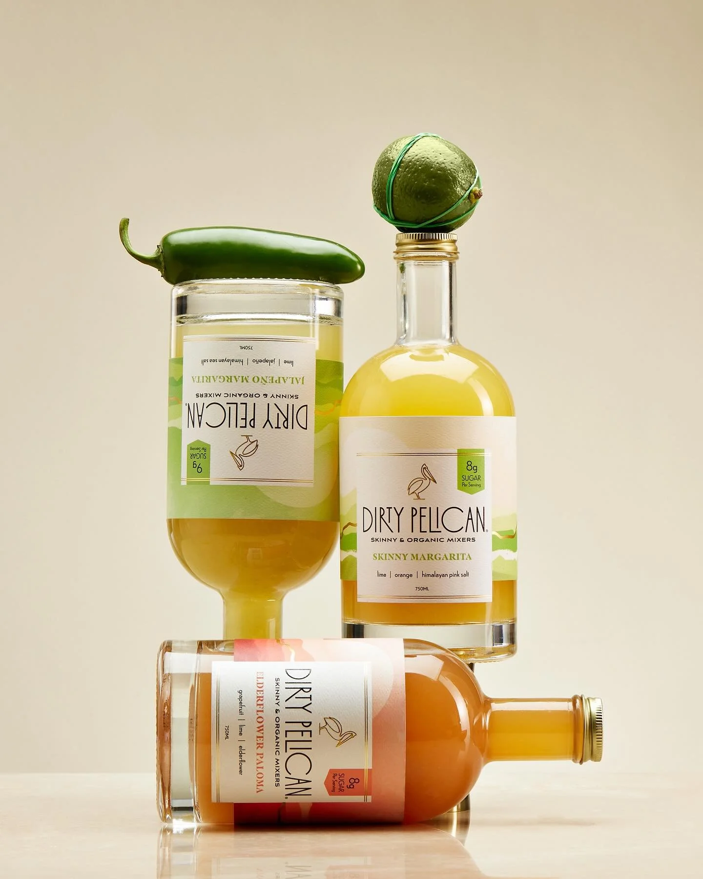 @dirtypelicanmixers 🍹

Package Design &amp; Branding