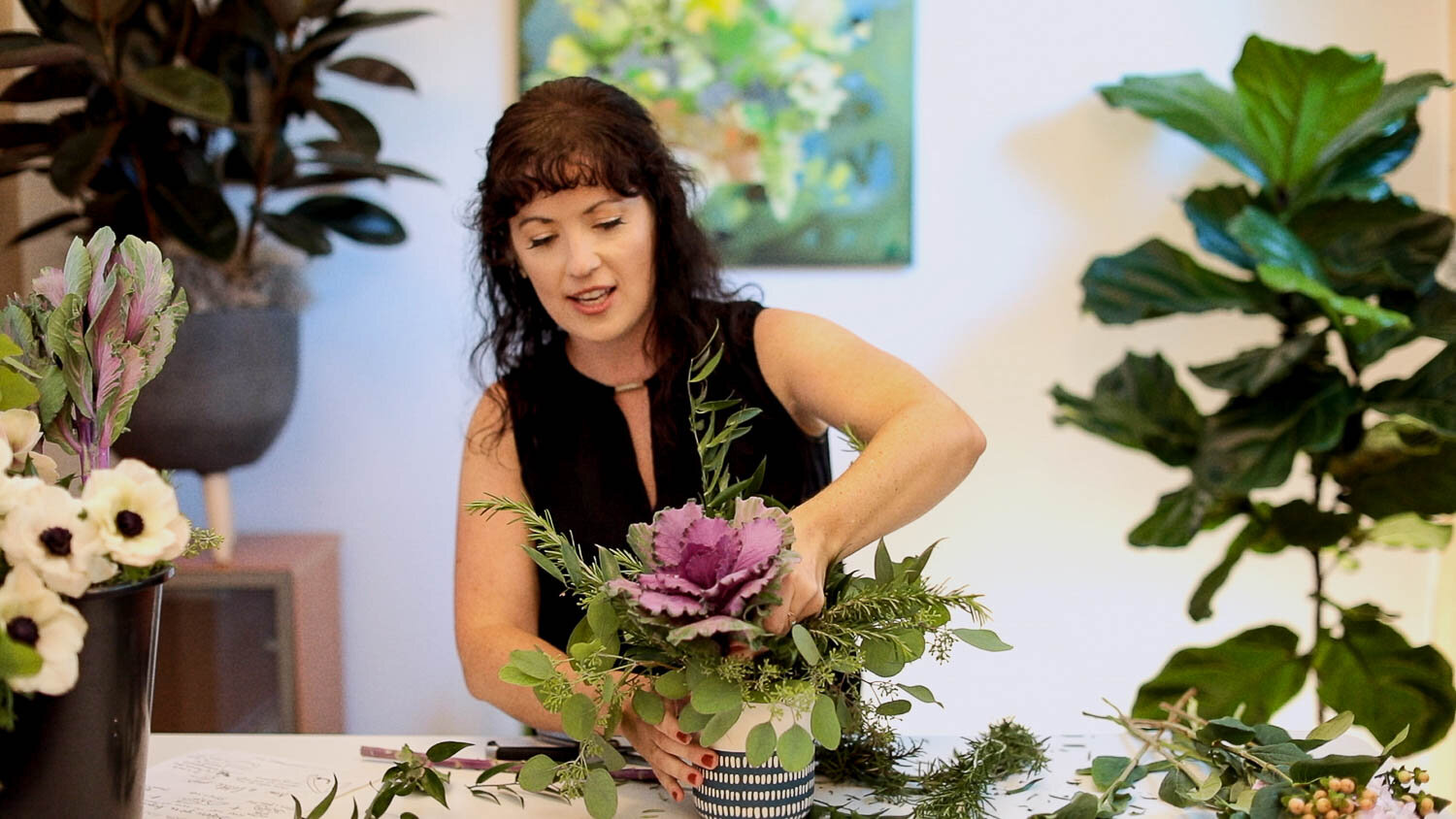 DIY Flower Arrangement Kit + Fresh Flowers – Native Poppy