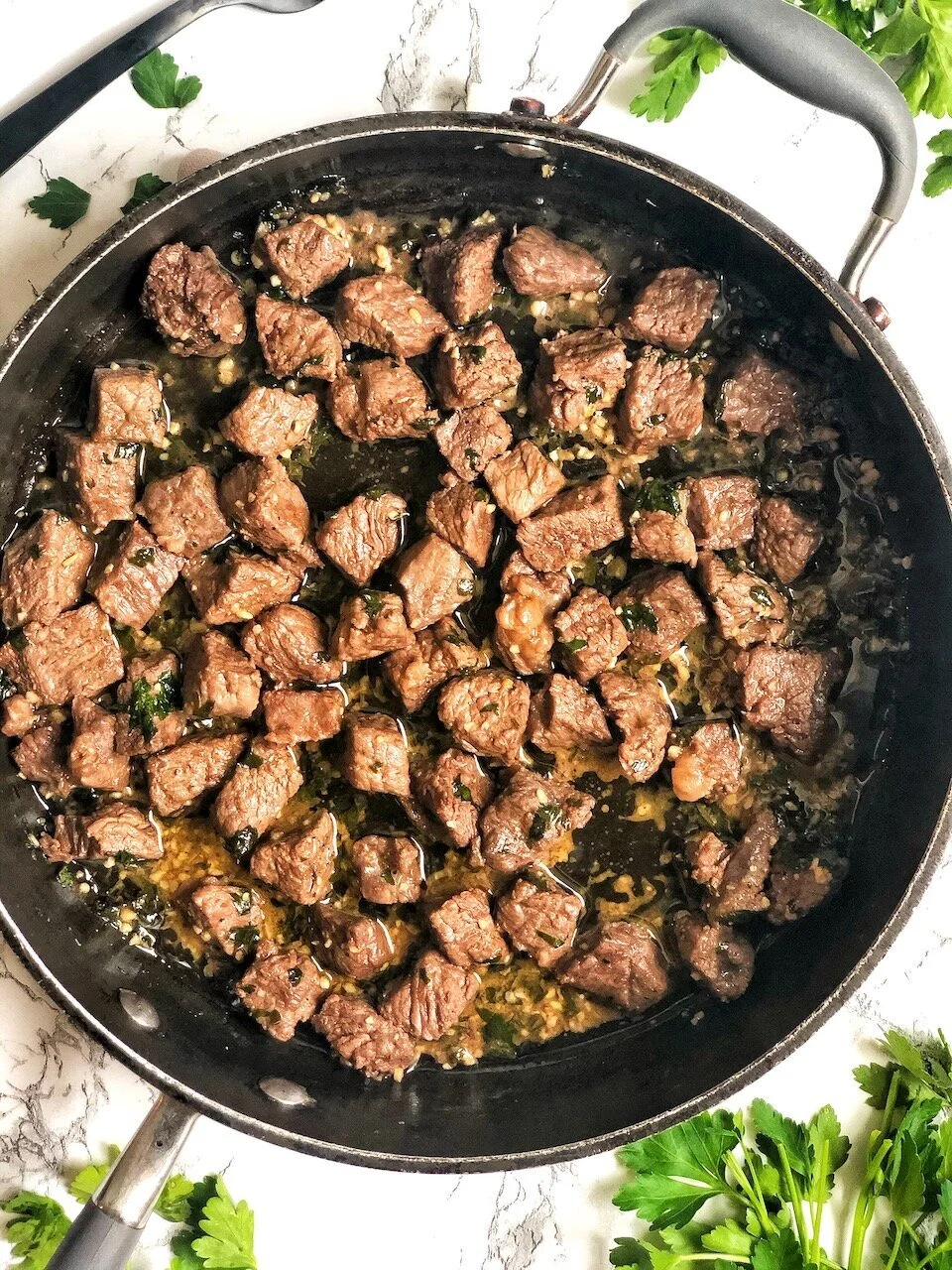 Garlic Butter Steak Bites