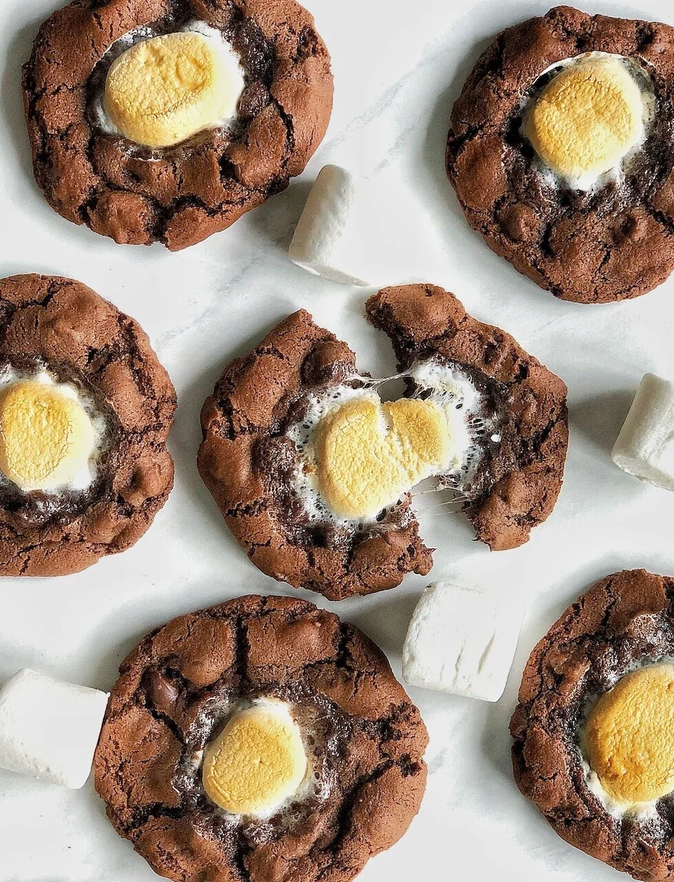 Hot Chocolate Cookies