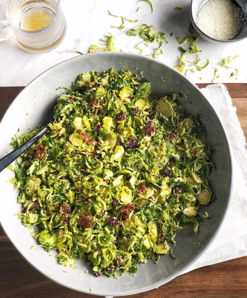 Brussels Sprout and Bacon Salad