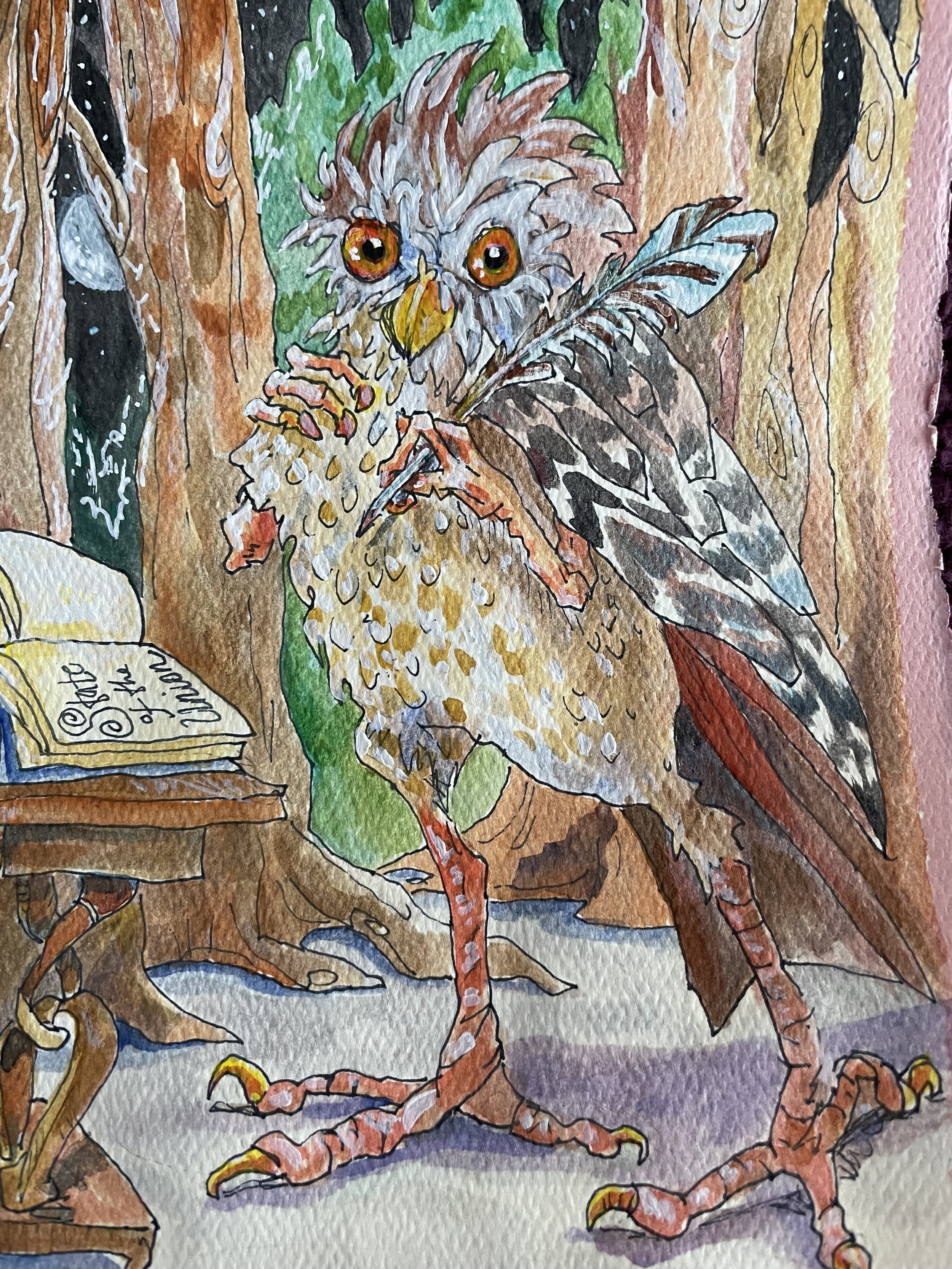 The Bird With the Lizard Tail