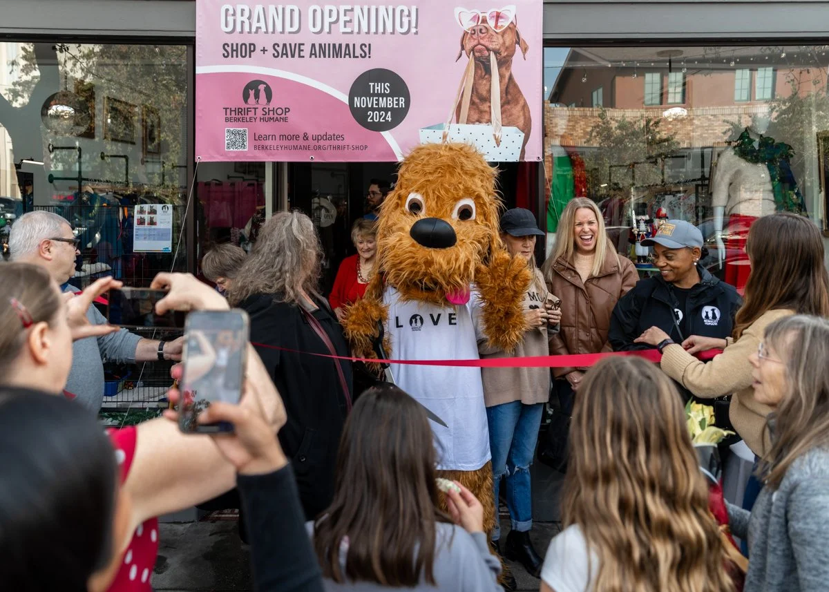 Thrift Shop Grand Opening and Ribbon Cutting Ceremony with Berkeley Humane 2025