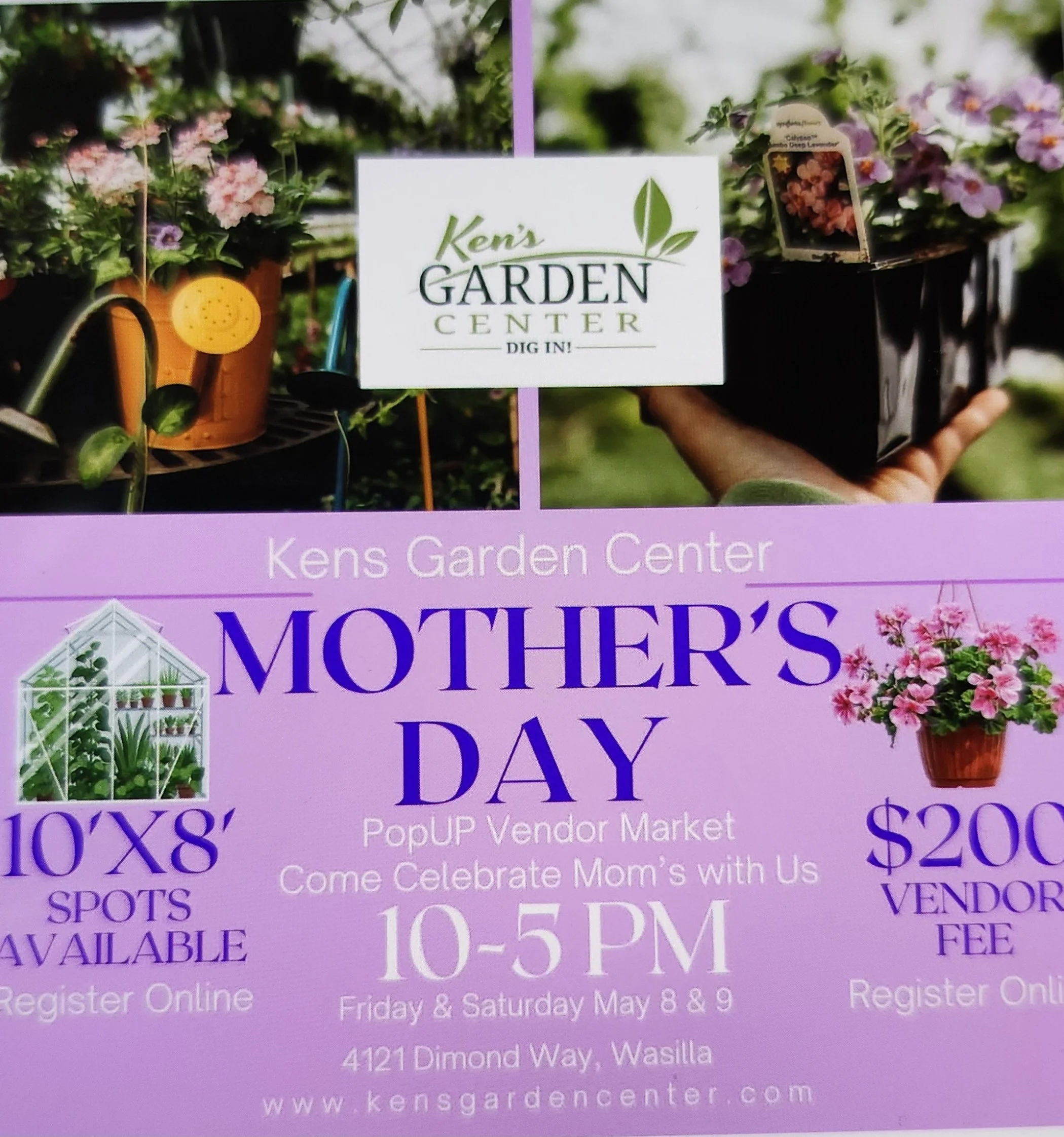 Ken's Garden Center Mother's Day Market 