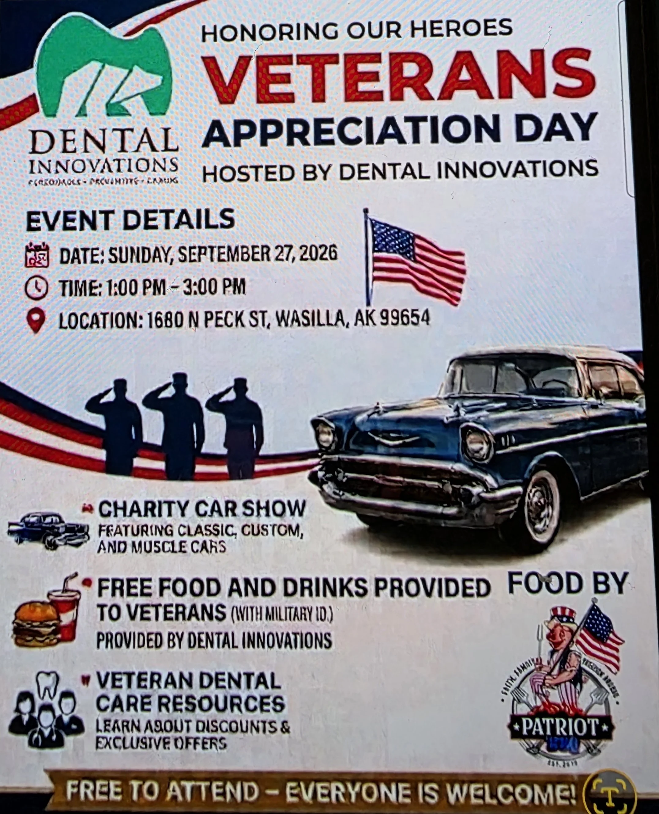 Dental Innovations Veterans Appreciation Day