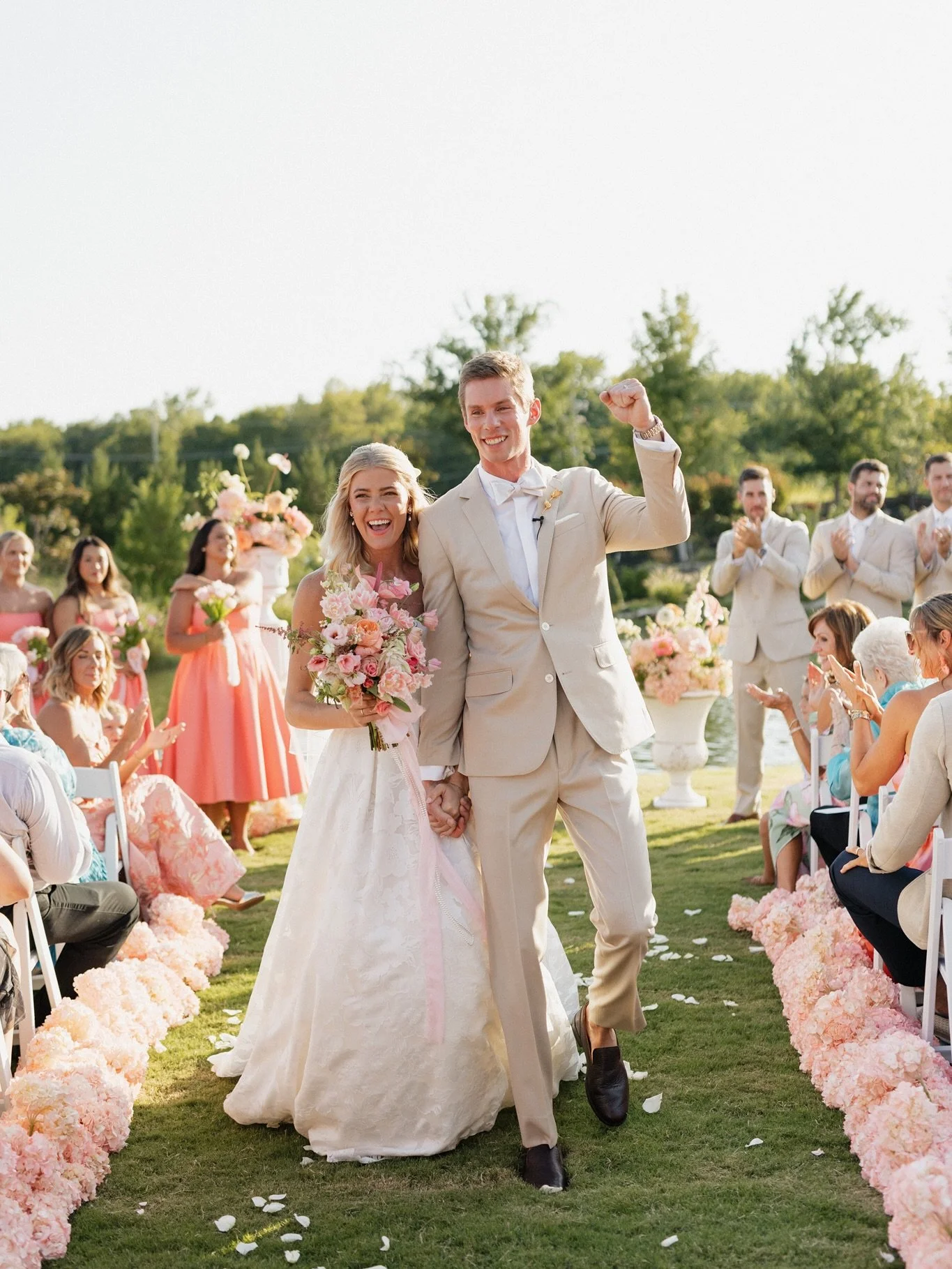 Cole&rsquo;s life just got a whole lot more pink! 🌷✨ We all LOVED celebrating The Surretts, two people so dearly loved. &ldquo;Never in my wildest dreams could I have imagined a love like this. A best friend, a partner to do life with. It was always