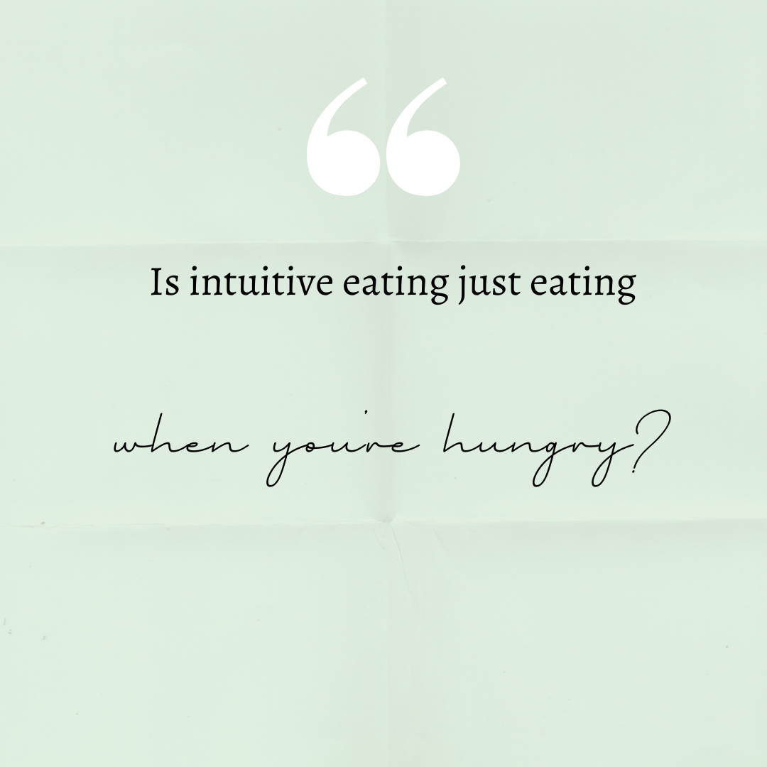 Client Quote # 64: intuitive eating