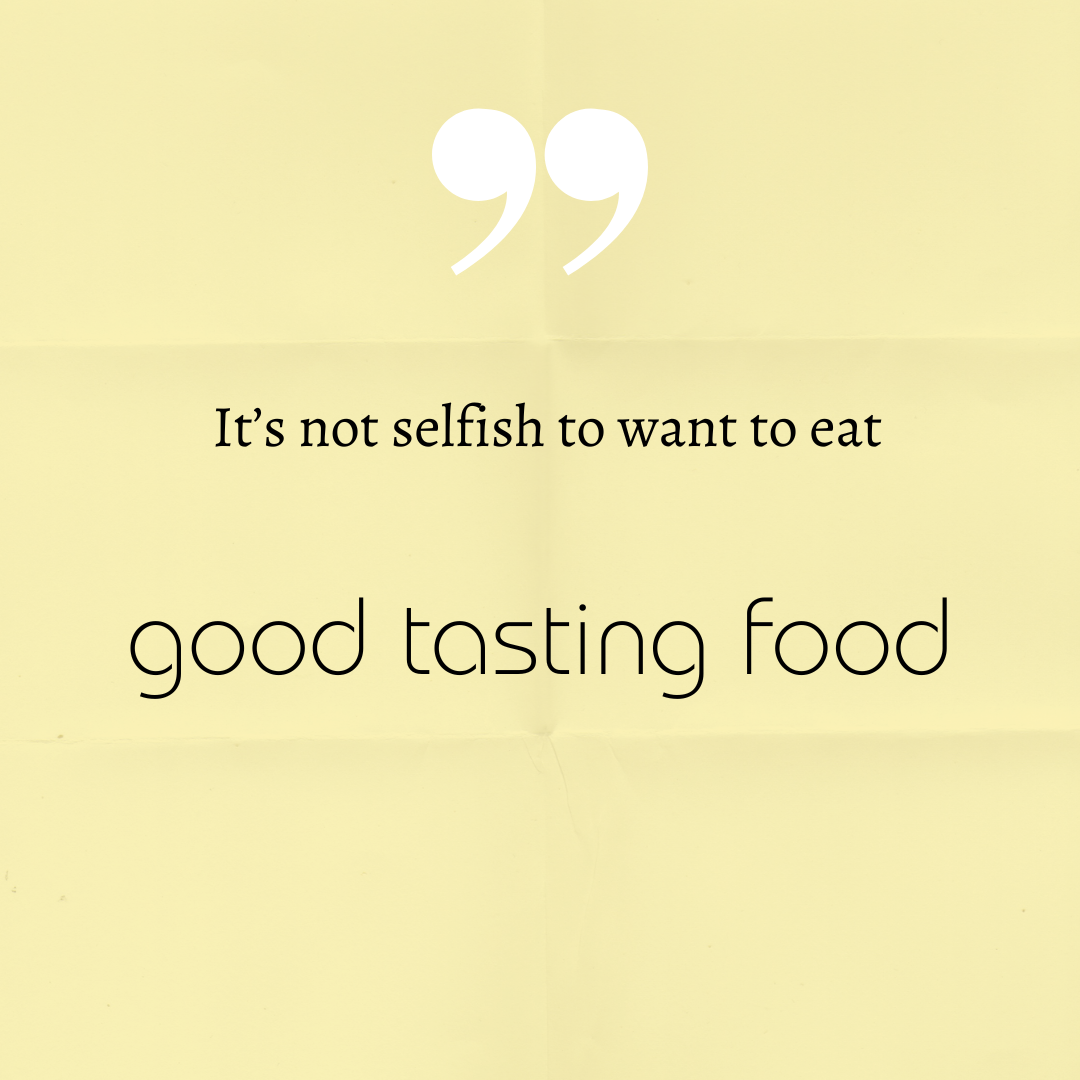 Client Quote # 65: taste