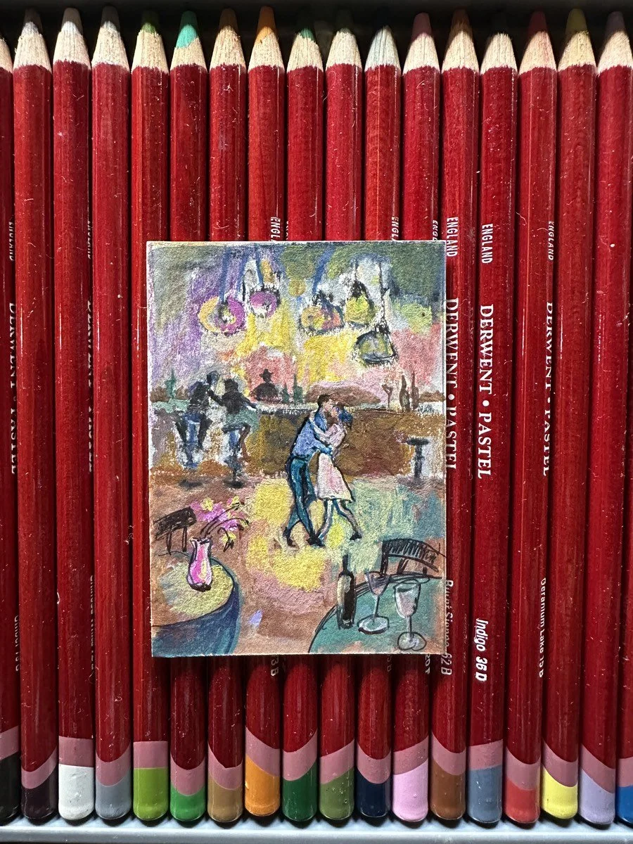 "First Dance" ACEO Card