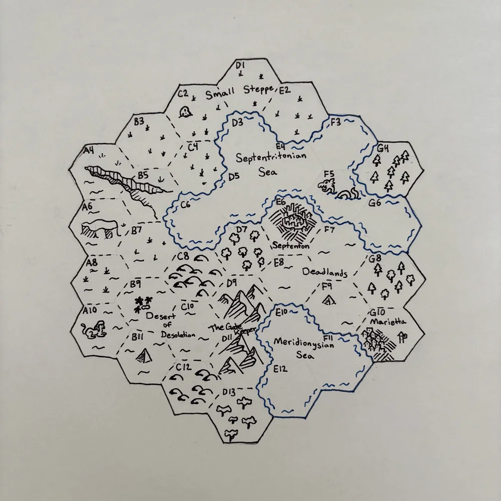 Chain Stocking the Hex Map — Prismatic Wasteland