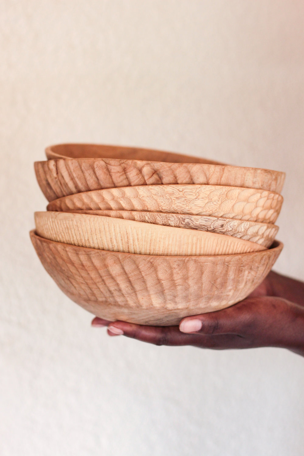 Wooden Serving Bowl