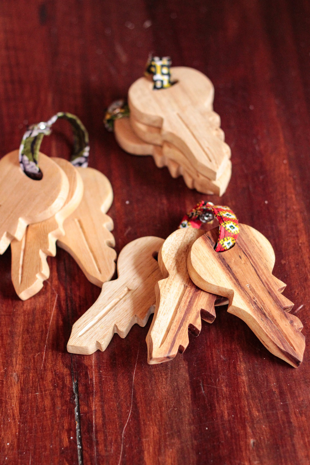 Wooden Teether Keys