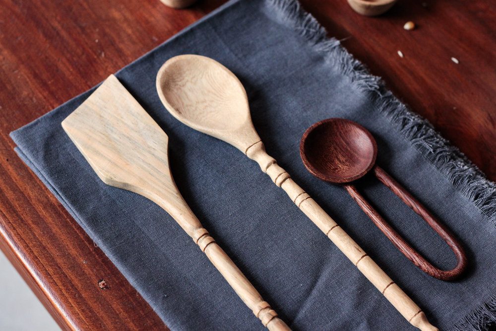 Wooden Serving Spoon