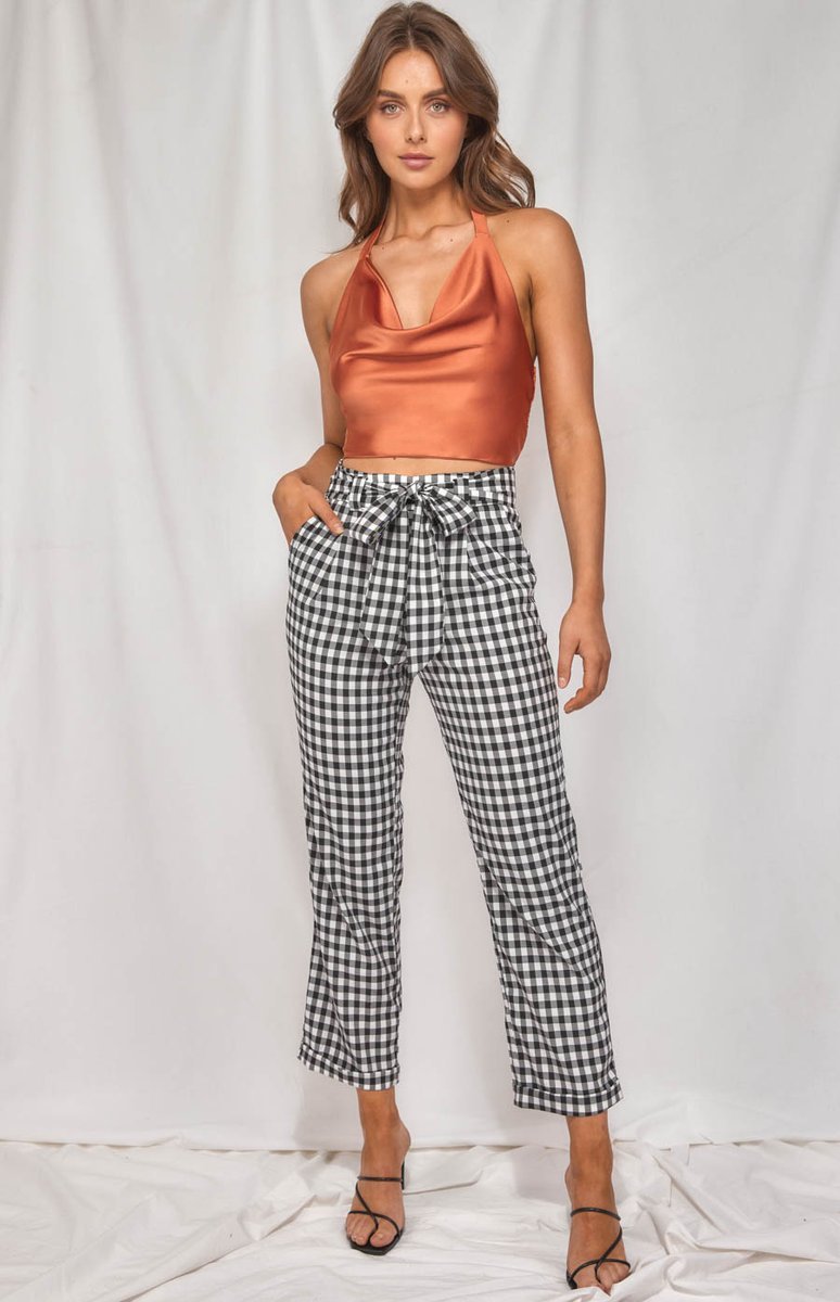 Checkered Pants — Sia Boutique