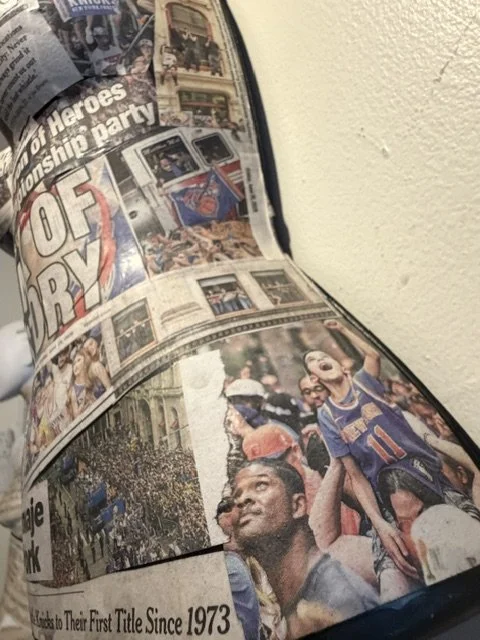 This Time Capsule celebrates New York's championship parade through authentic New York Times newspapers documenting the city's celebration. Headlines, photographs, and stories preserve the moment when millions filled the Canyon of Heroes to welcome t