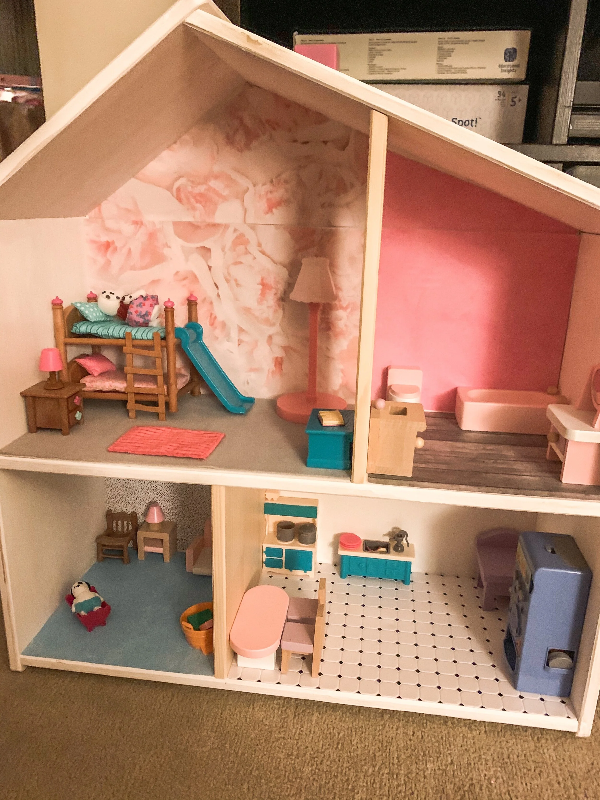 ikea dollhouse makeover