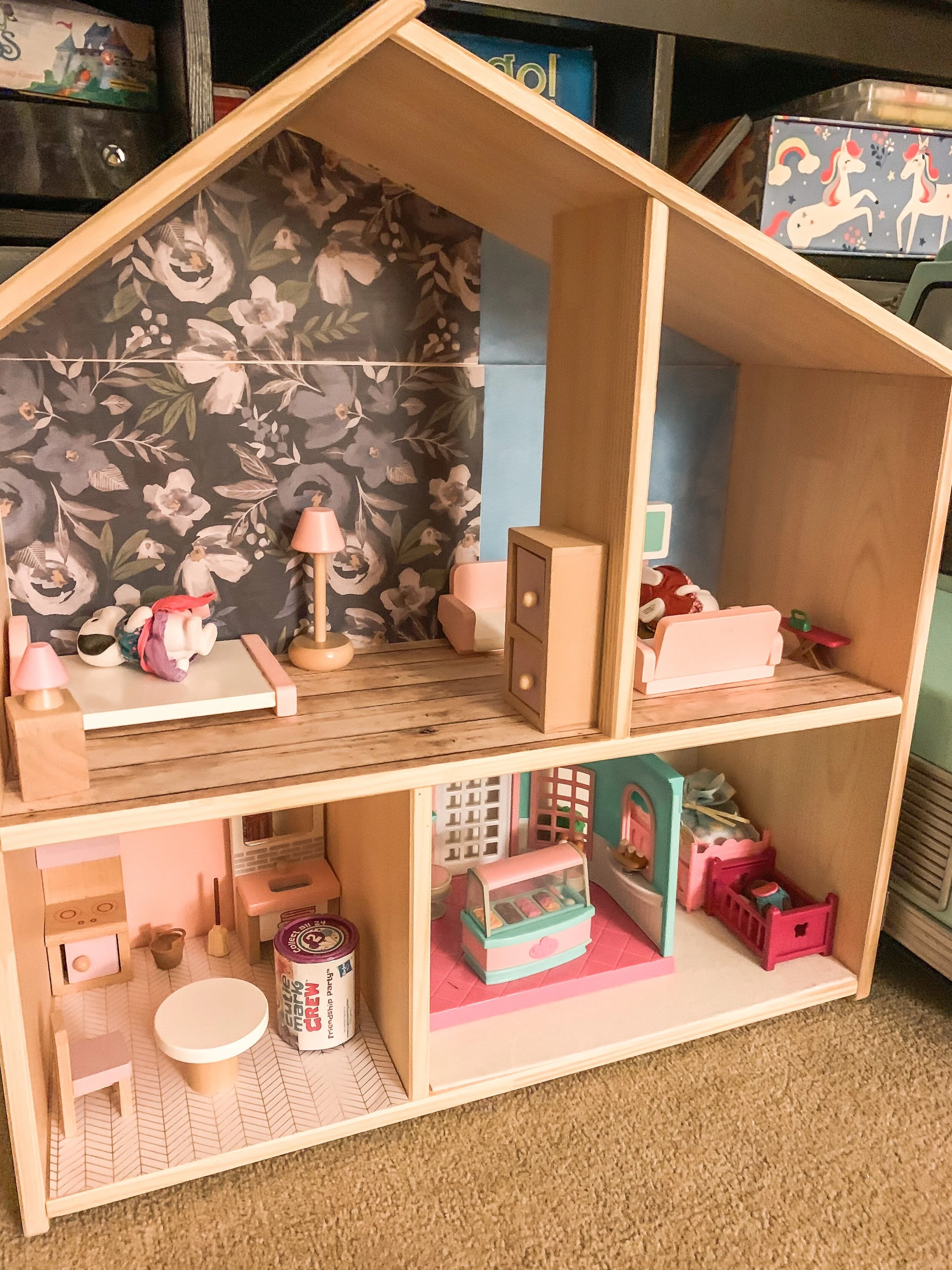 ikea dollhouse makeover