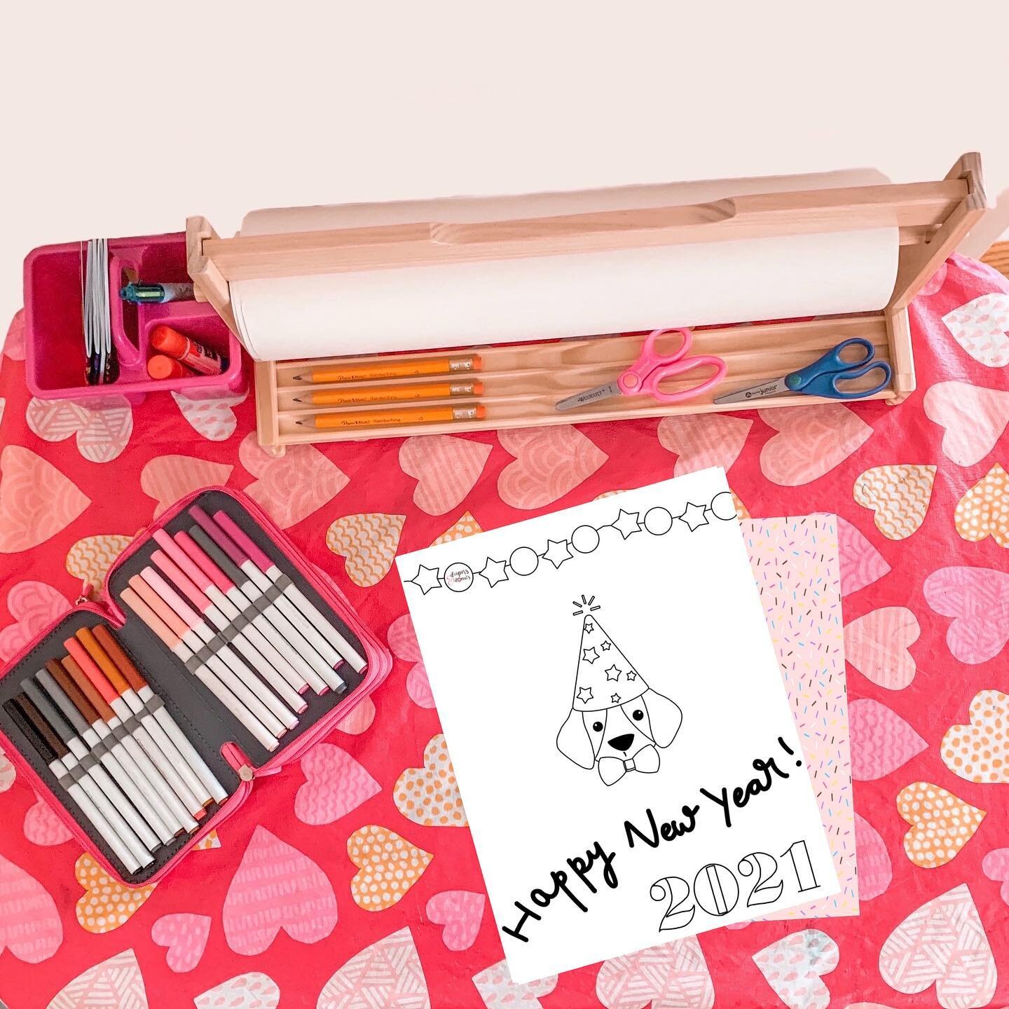 &bull;Color Your Morning&bull; New Year 2021 coloring page now available on the blog!  Did you know I have a page of free printable coloring pages for kids?  Link in bio or visit my blog ➡️ family tab ➡️ color your morning

#freecoloringpage #freecol