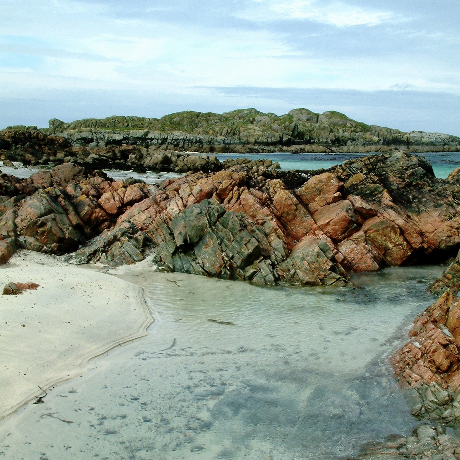 Iona Beach Collection Inspiration for large waxed canvas tote | Calva beach.JPG