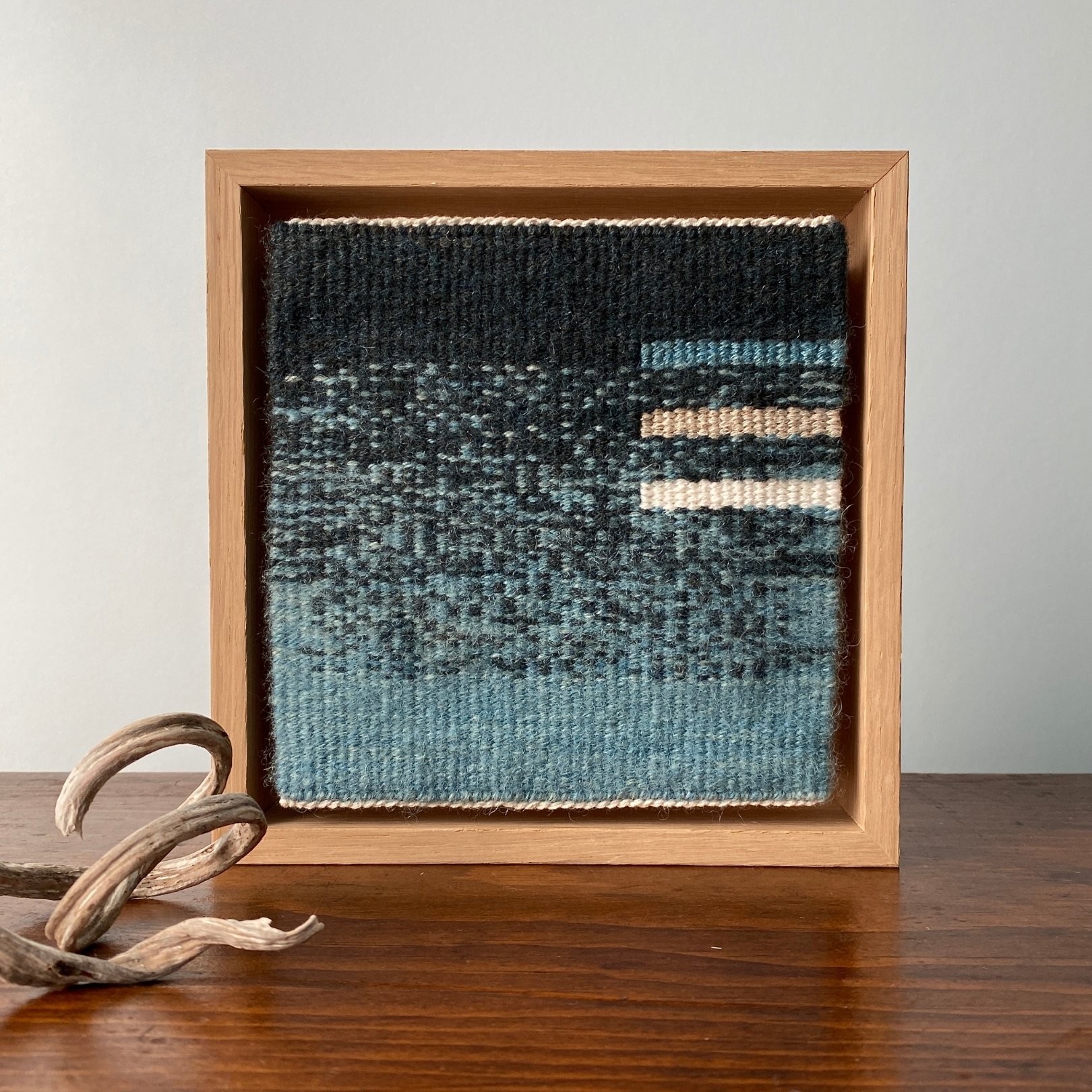 framed tapestry weaving | Iona beach collection.jpg