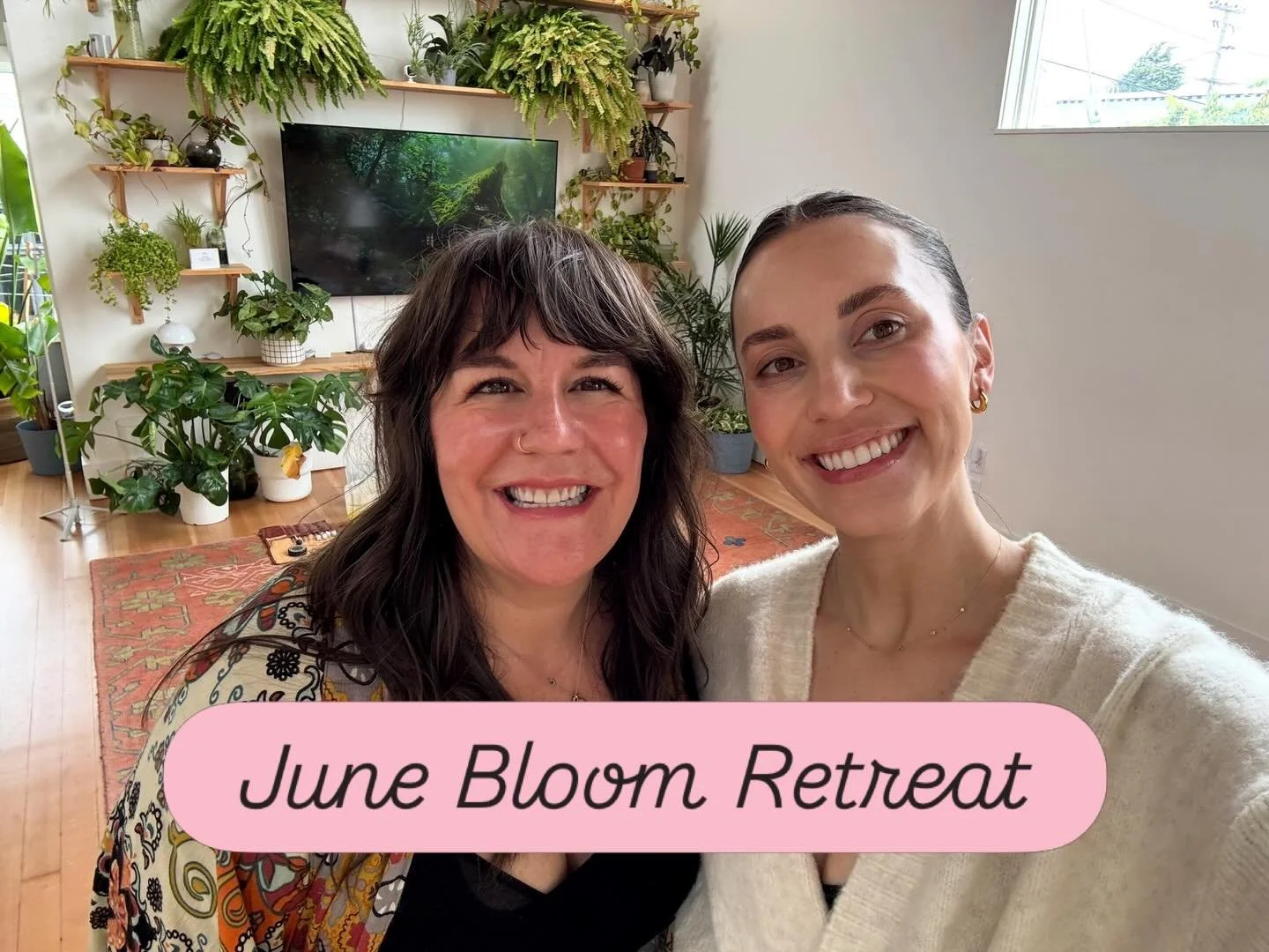 June Bloom 🌙

A room full of women who arrived holding so much.

The need to control. The anxiety that had become background noise. 

The exhaustion of holding everything so tightly that they'd forgotten who they were underneath it all.

They came f