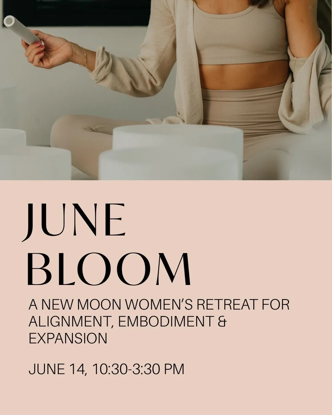 ✨ JUNE BLOOM ✨

A day to slow down, soften, and come home to yourself 🌿

I&rsquo;m so excited to share this with you. one full day to step out of the noise and into your own presence, to release what you've been carrying and make room for what wants