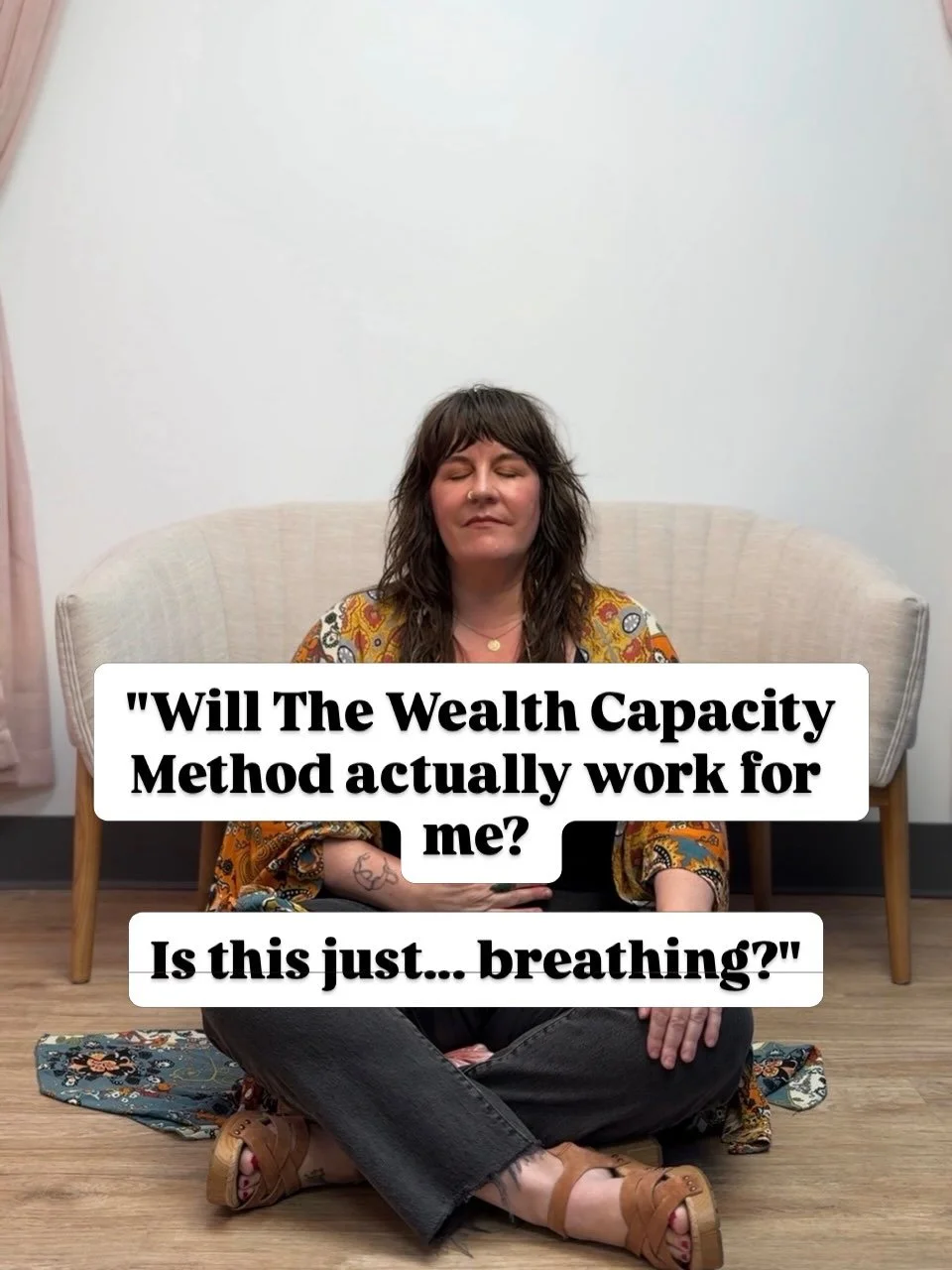 "Will this actually work for me?" 🤔

If that thought has crossed your mind, swipe through 👉

This isn't generic breathing exercises or a repackaged meditation app.

It's built on my proprietary Capacity Expansion Protocol, the same clinic