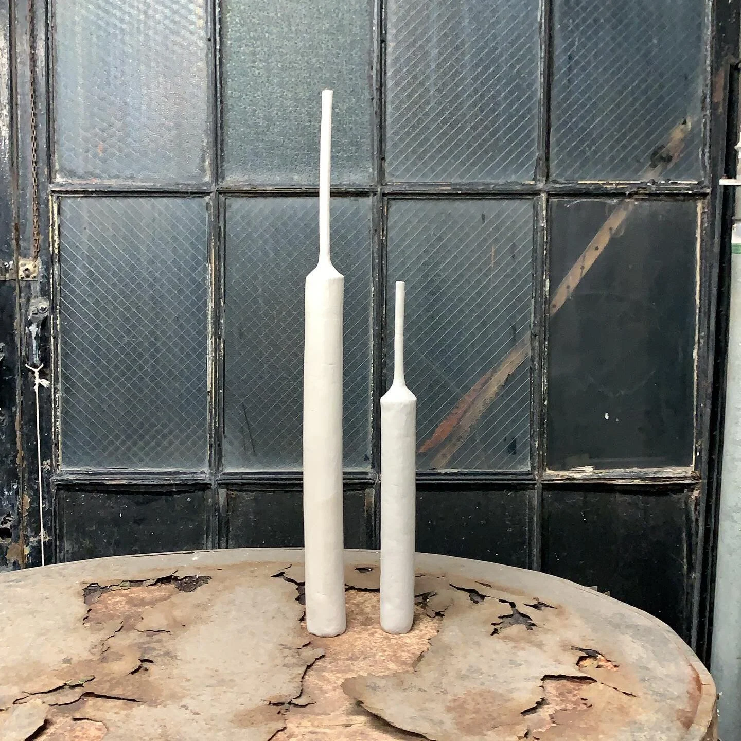 These warped a lot while drying but it is my fault; I only wrapped half of the bottle and the other half ended up being bone dry.