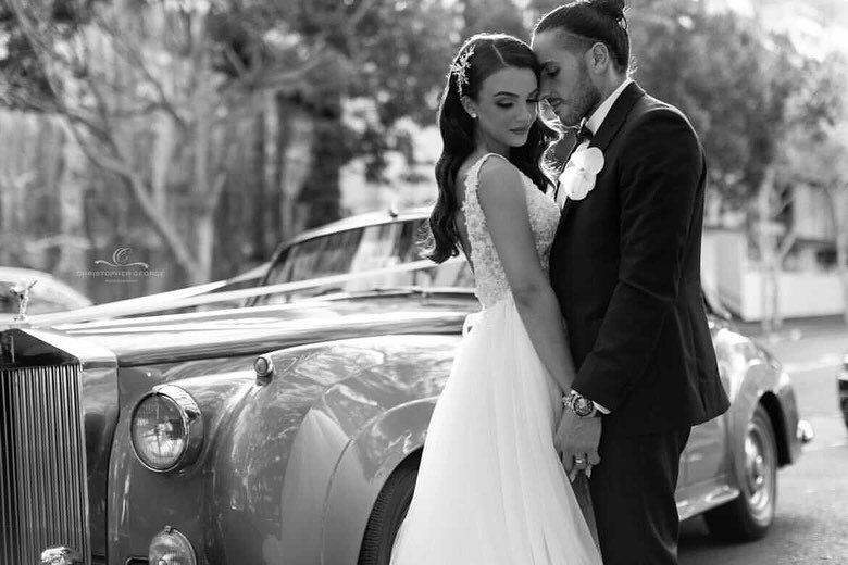 Janelle &amp; Josh 💕 it was an honour being a part of your special day 💕captured beautifully by @christophergeorgephotography 
...
...
...
#weddingday #weddingcars #rollsroyce #love #classic