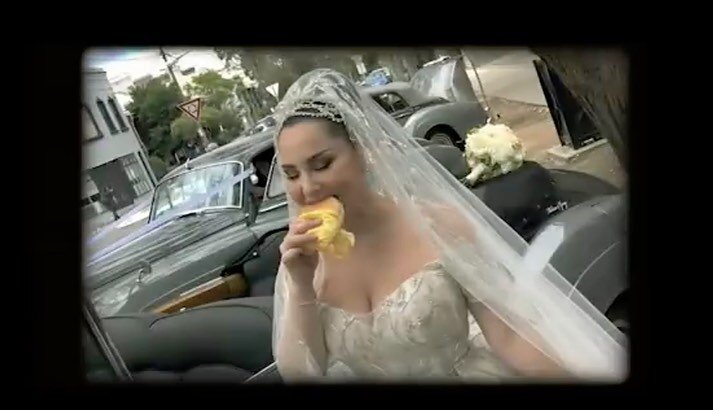 Can you spot @melissasassinemakeup on the @mcdonaldsau commercial. Swipe ⬅️ 
Nothing hits the spot more than when we serve cheeseburgers on your wedding day 🍔 our tradition for the last 15 years 🥰#weddingday #weddingcars #bride #groom #mcdonalds #c