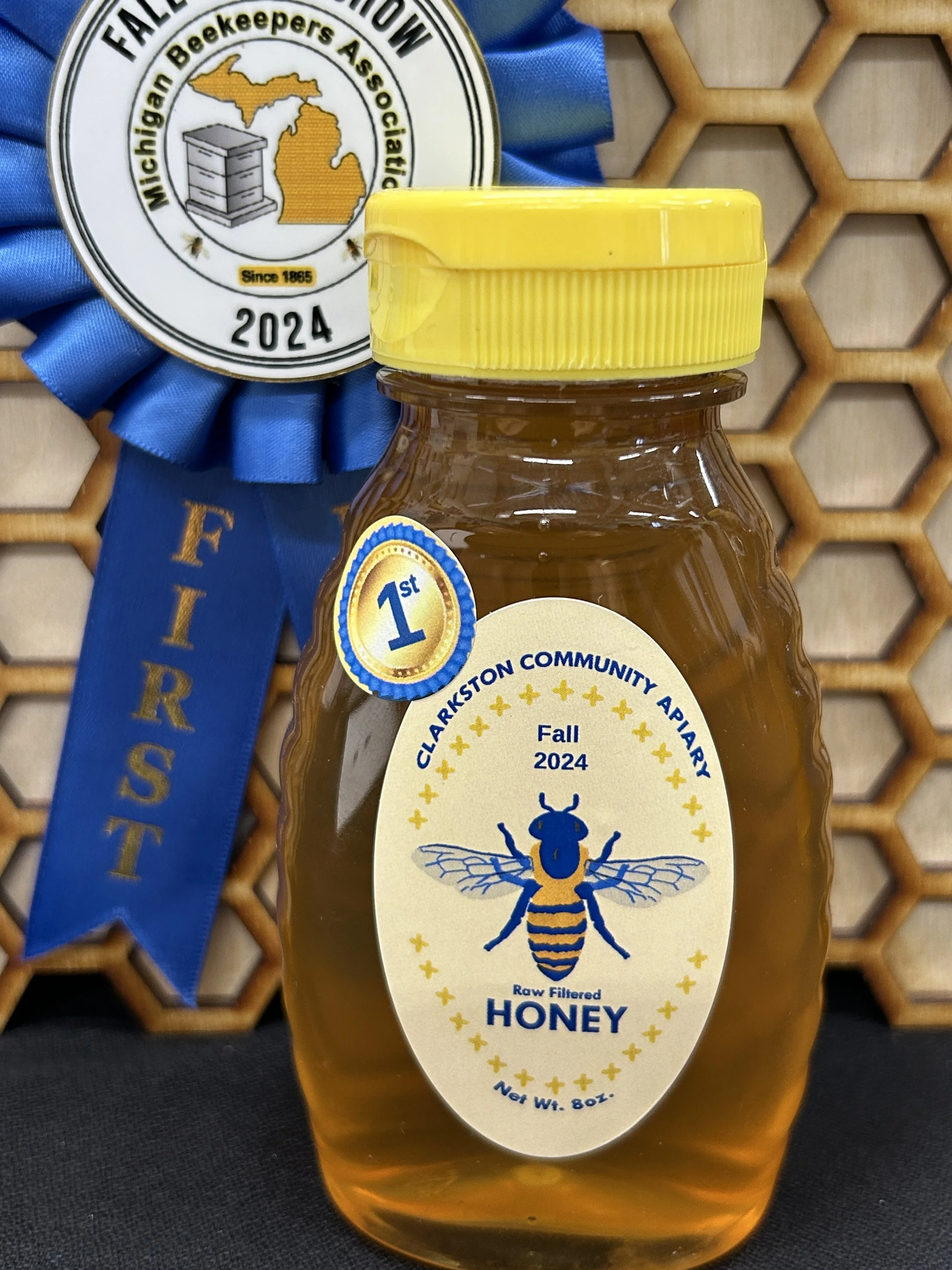 Organic Honey (Blue Ribbon 2024) - 1/2 lb.