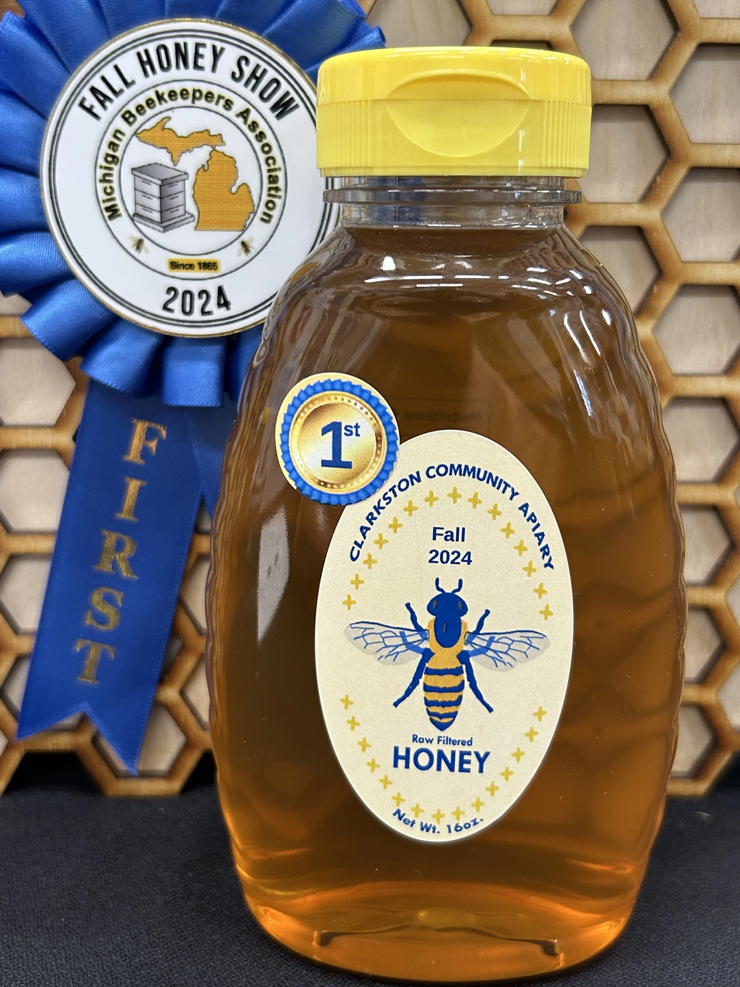 Organic Honey (Blue Ribbon 2024) - 1 lb.