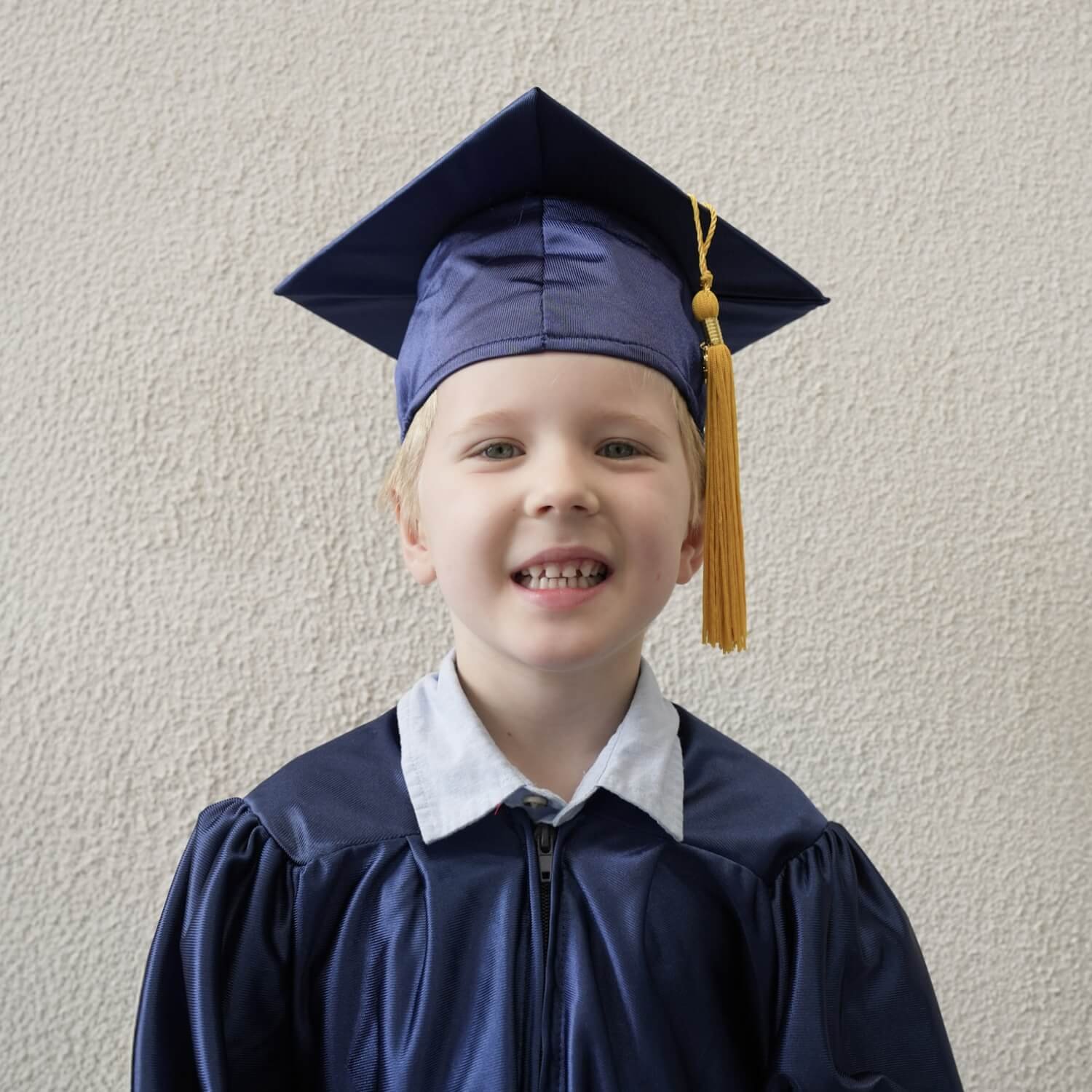Graduations Now Mortarboard Hat : Cap and Tassel High Lustre Navy.jpg