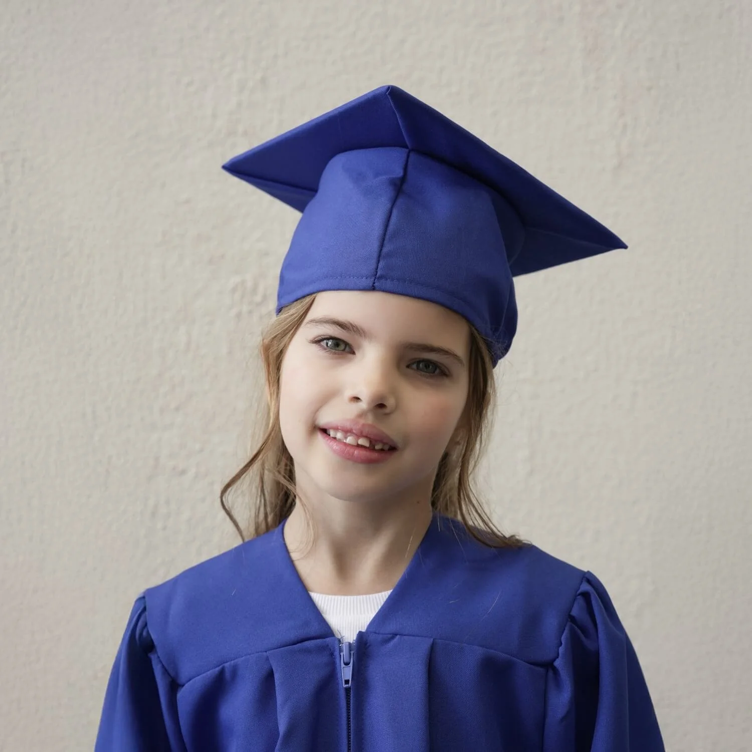 Graduations Now Mortarboard Hat : Cap Matte Blue.jpg