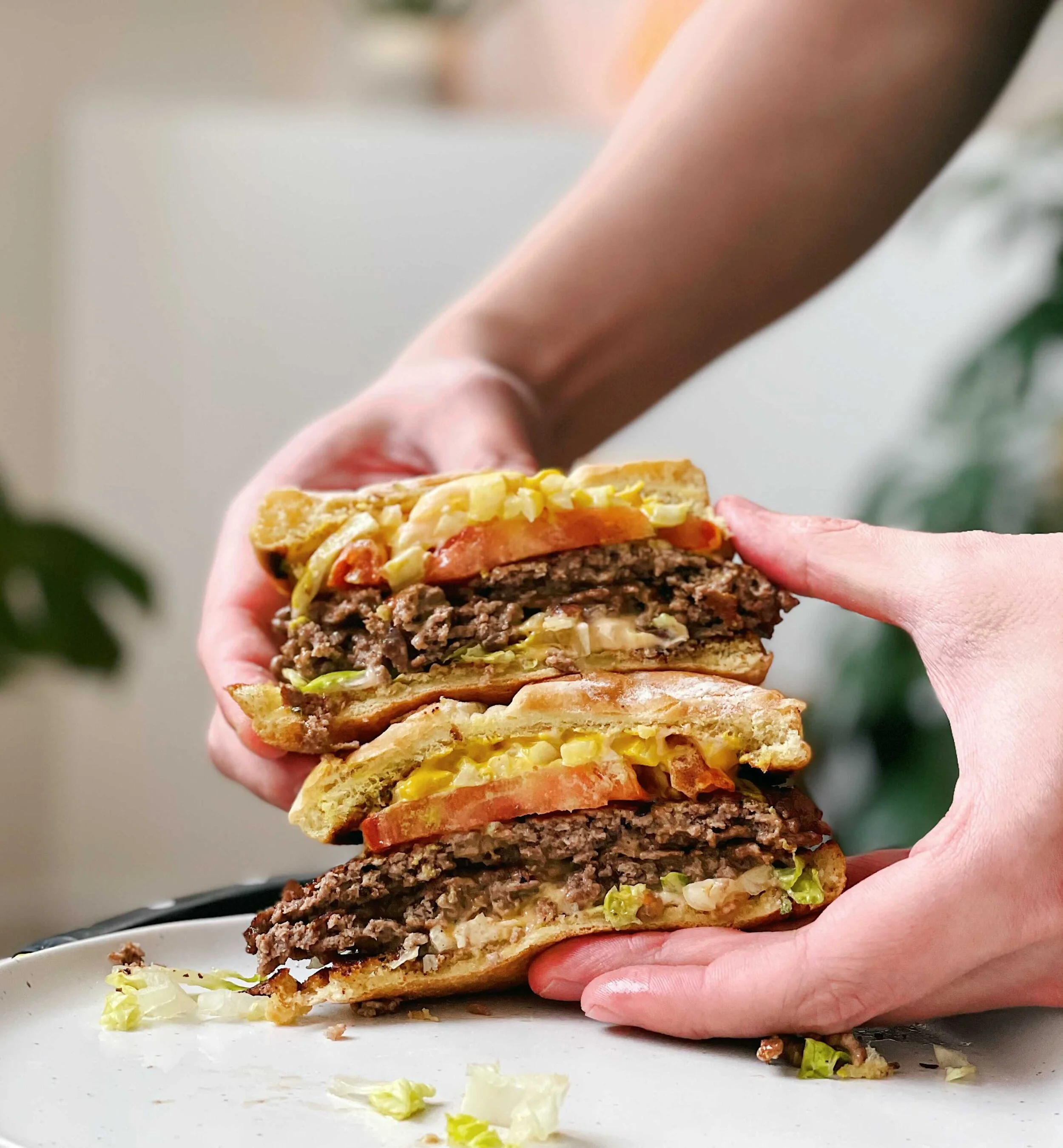 Cast Iron Smash Burger — Cheap & Chunky