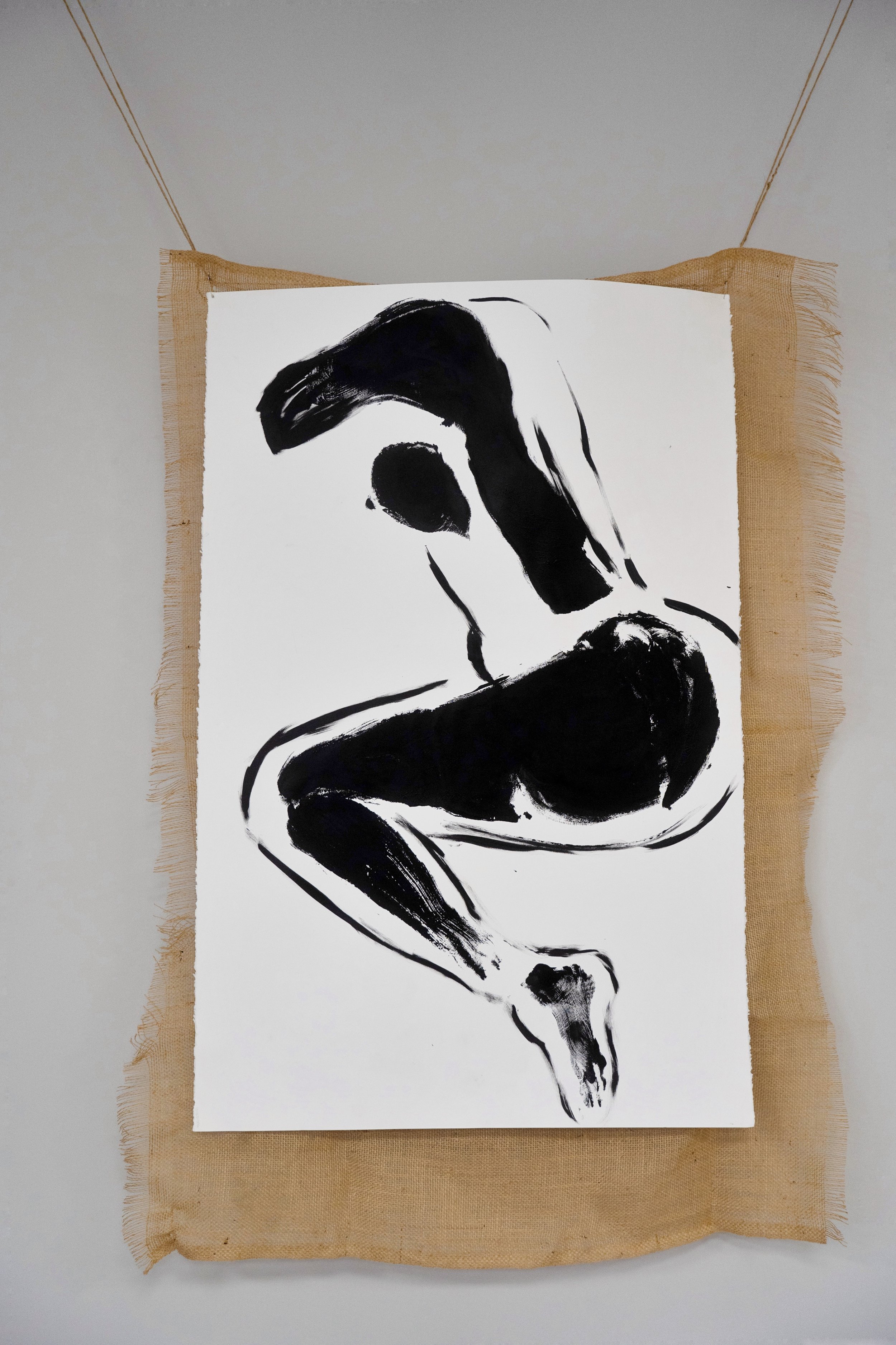 Fetal Position - Body Print
