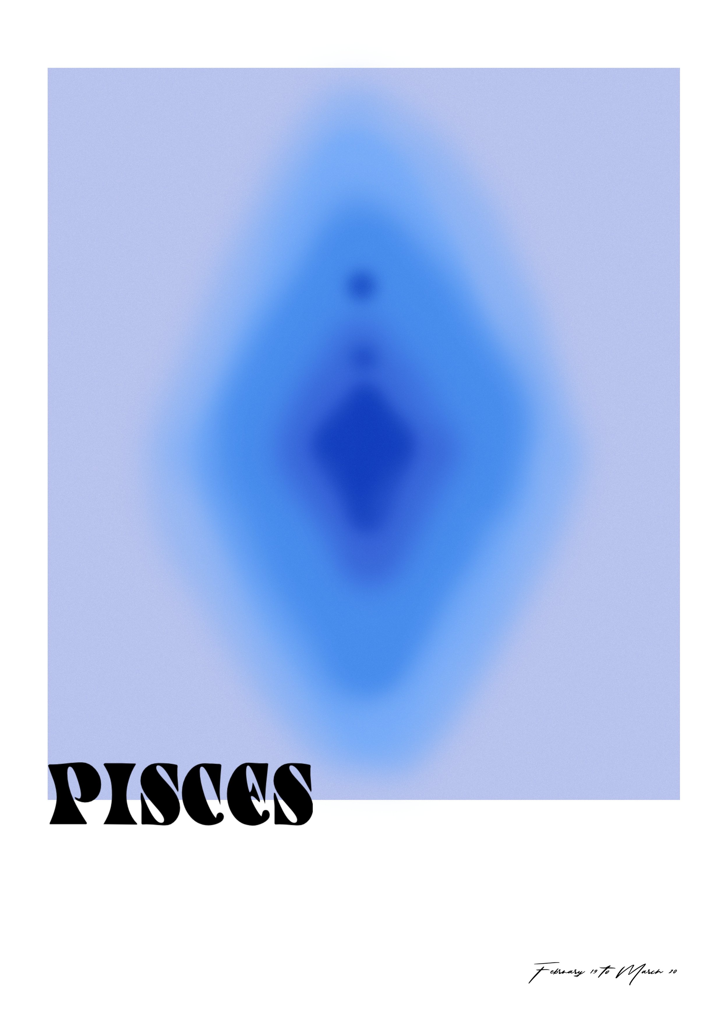 Pisces Aura Poster