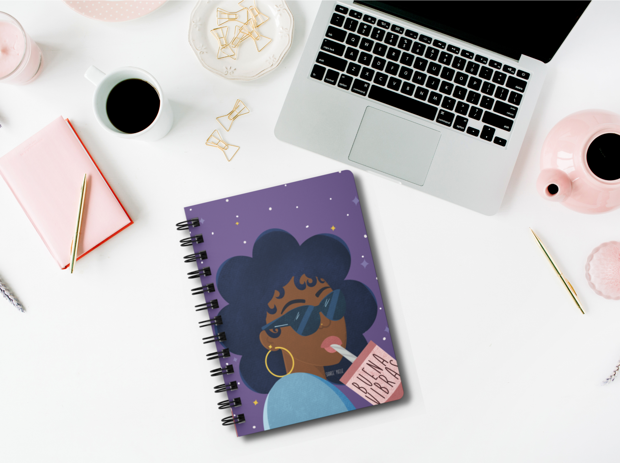 Buena Vibra Spiral Notebook