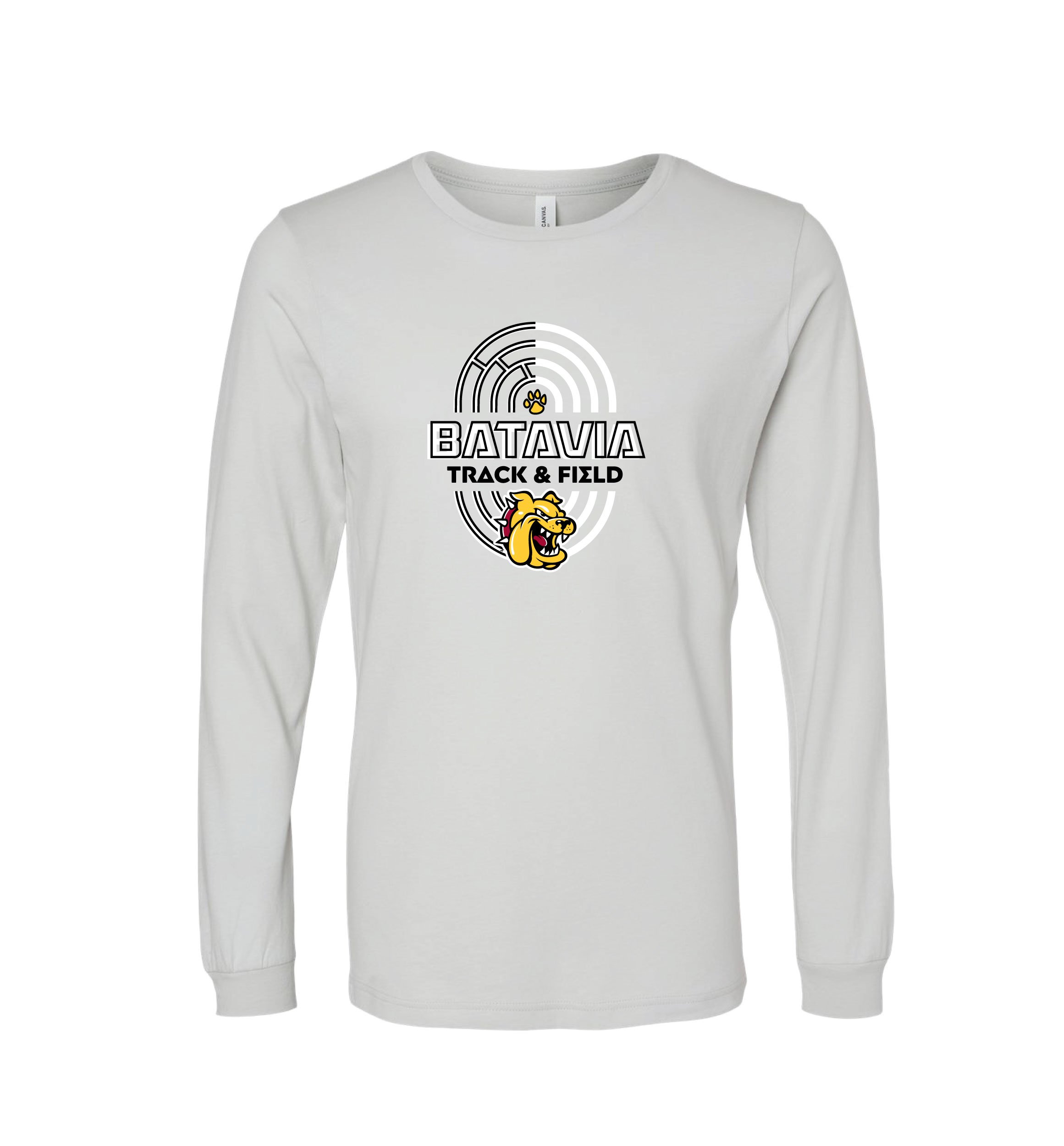 Batavia Track Lanework: Long Sleeve Cotton Jersey T-Shirt // Unisex