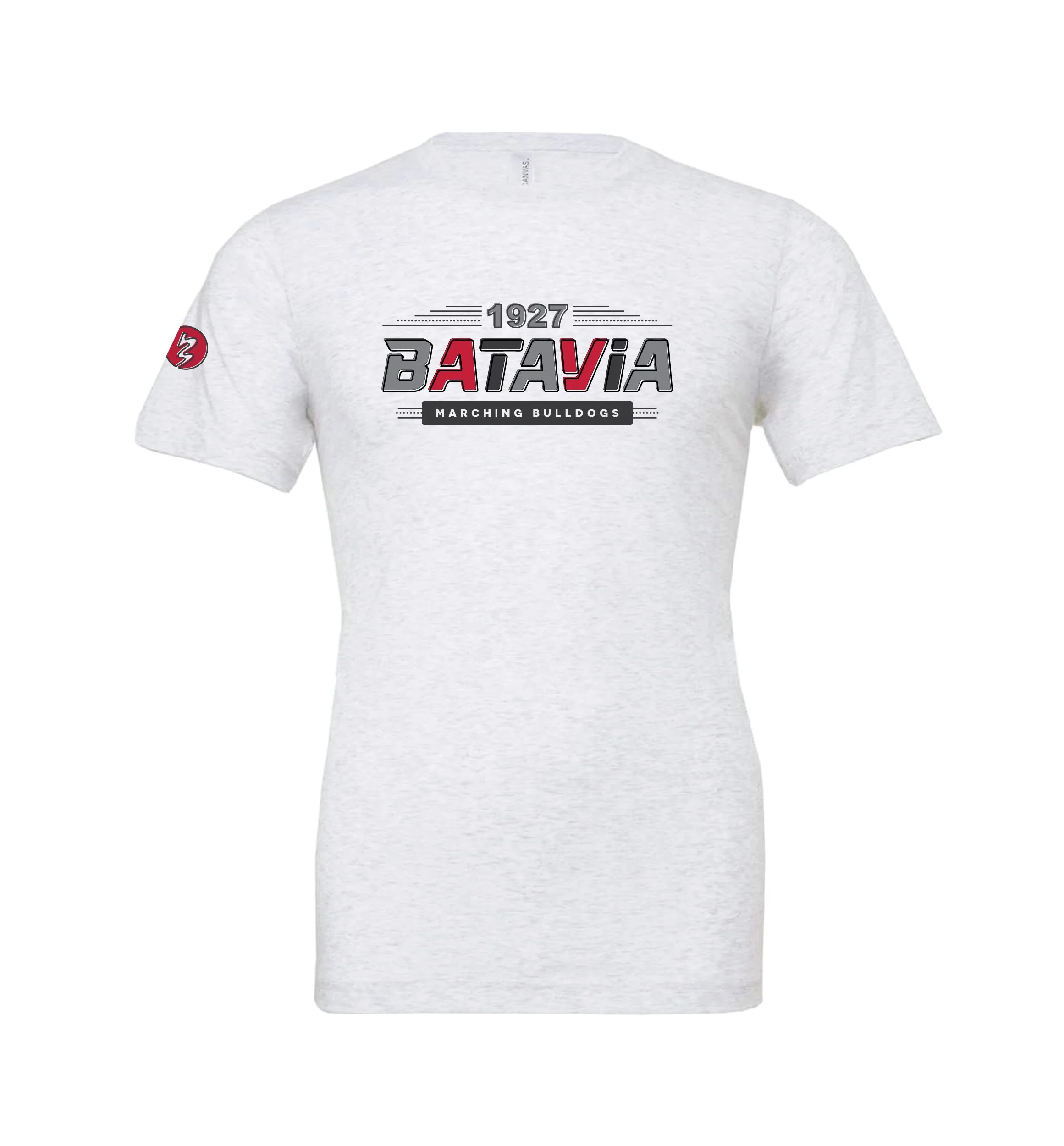 BMB 2025 // 1927 Drive // Unisex Bella Canvas Cotton Jersey T-Shirt - Ash Grey