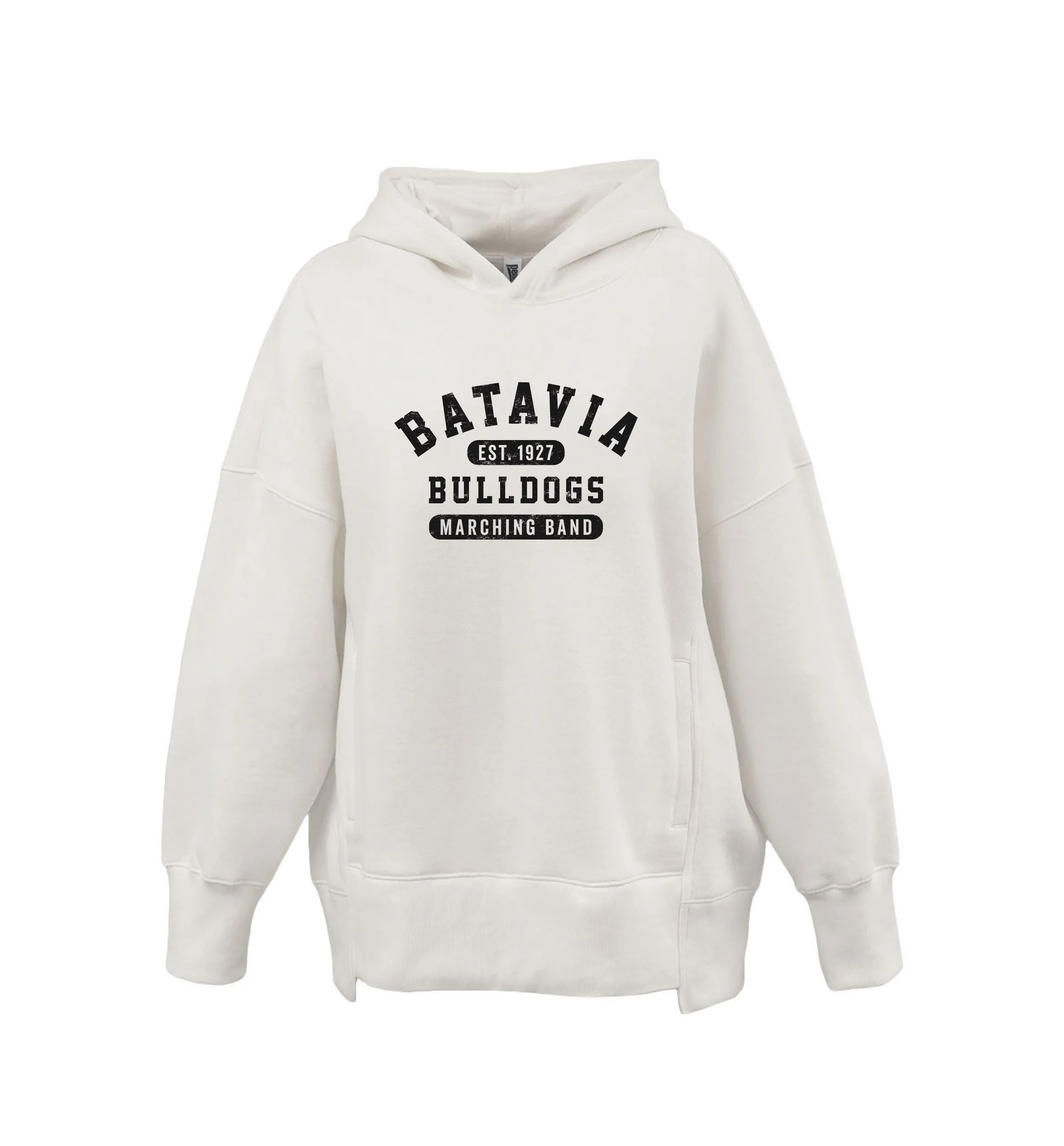 BataviaMarchingBand_1927_Pennant_Women'sOversized_White.jpg